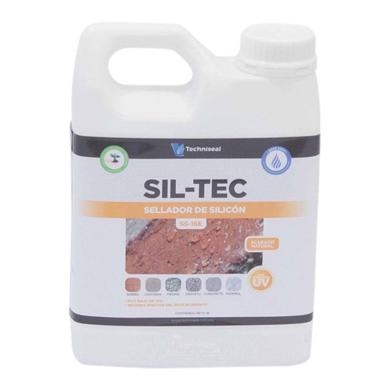 Sellador silicón base agua 1 l ss16e