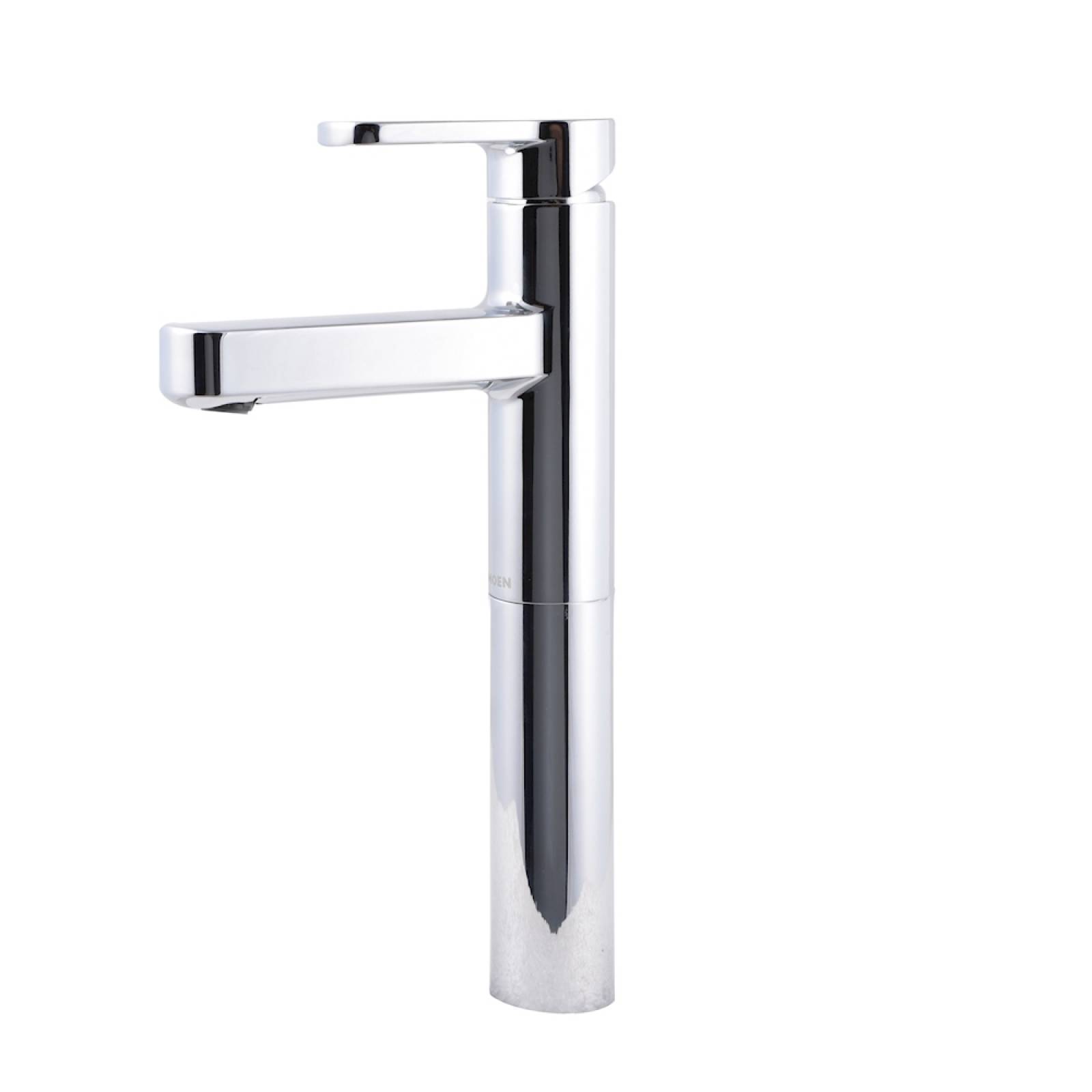 Llave mezcladora monomando para lavabo ovalin 27.9 cm klar cromo moen