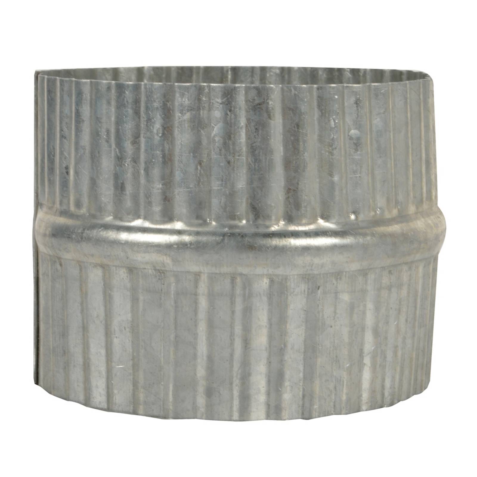 Casquillo lámina galvanizada 4 pulgadas