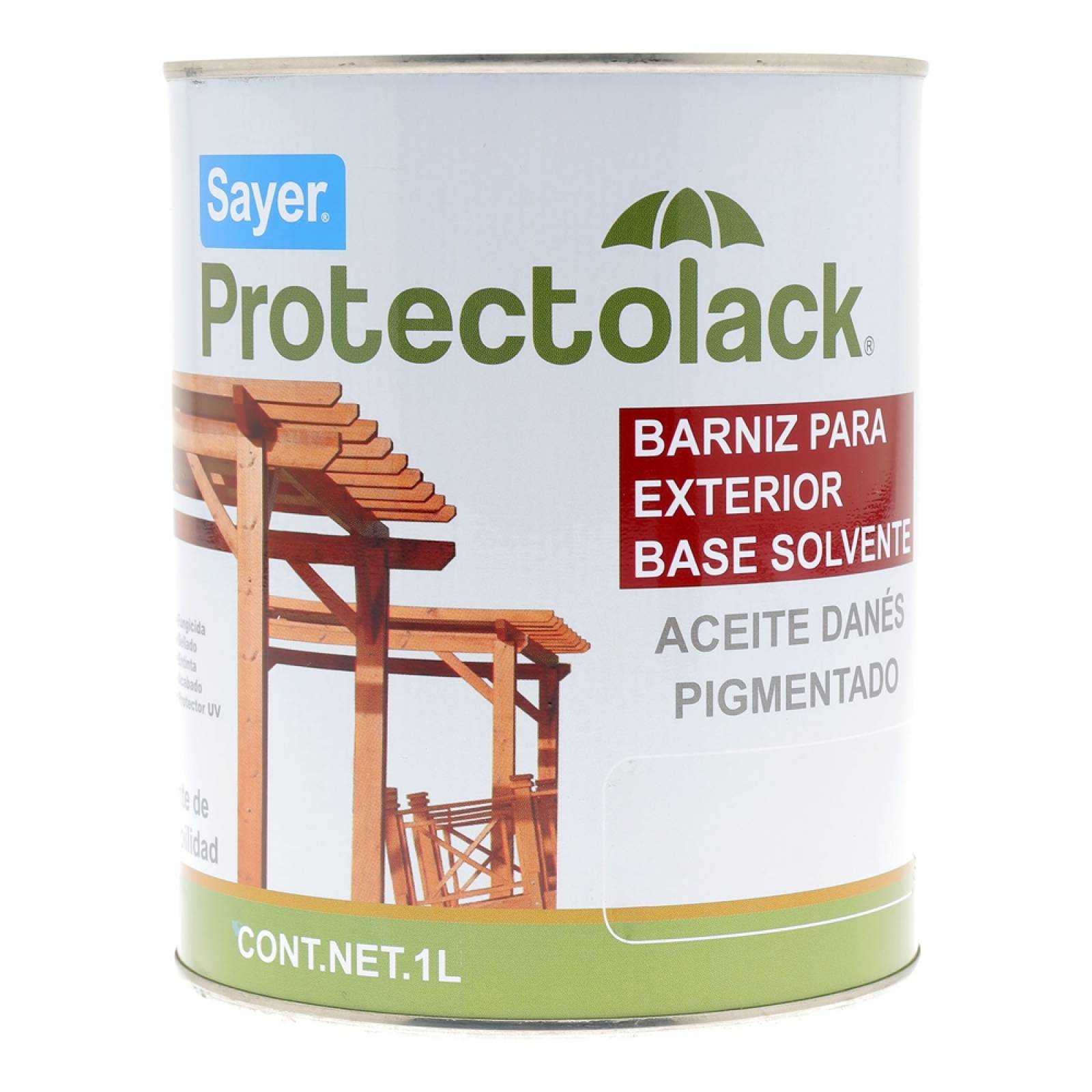 Barniz para exterior de 1 l transparente mate