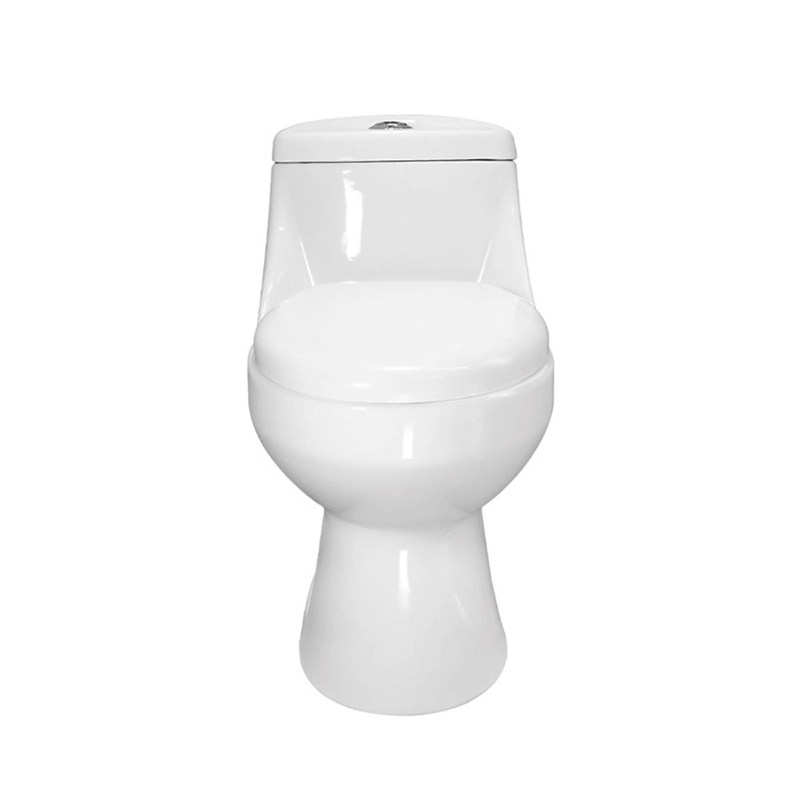 Sanitario zeus 1 pieza alargado 3.8 y 4.8 lts blanco