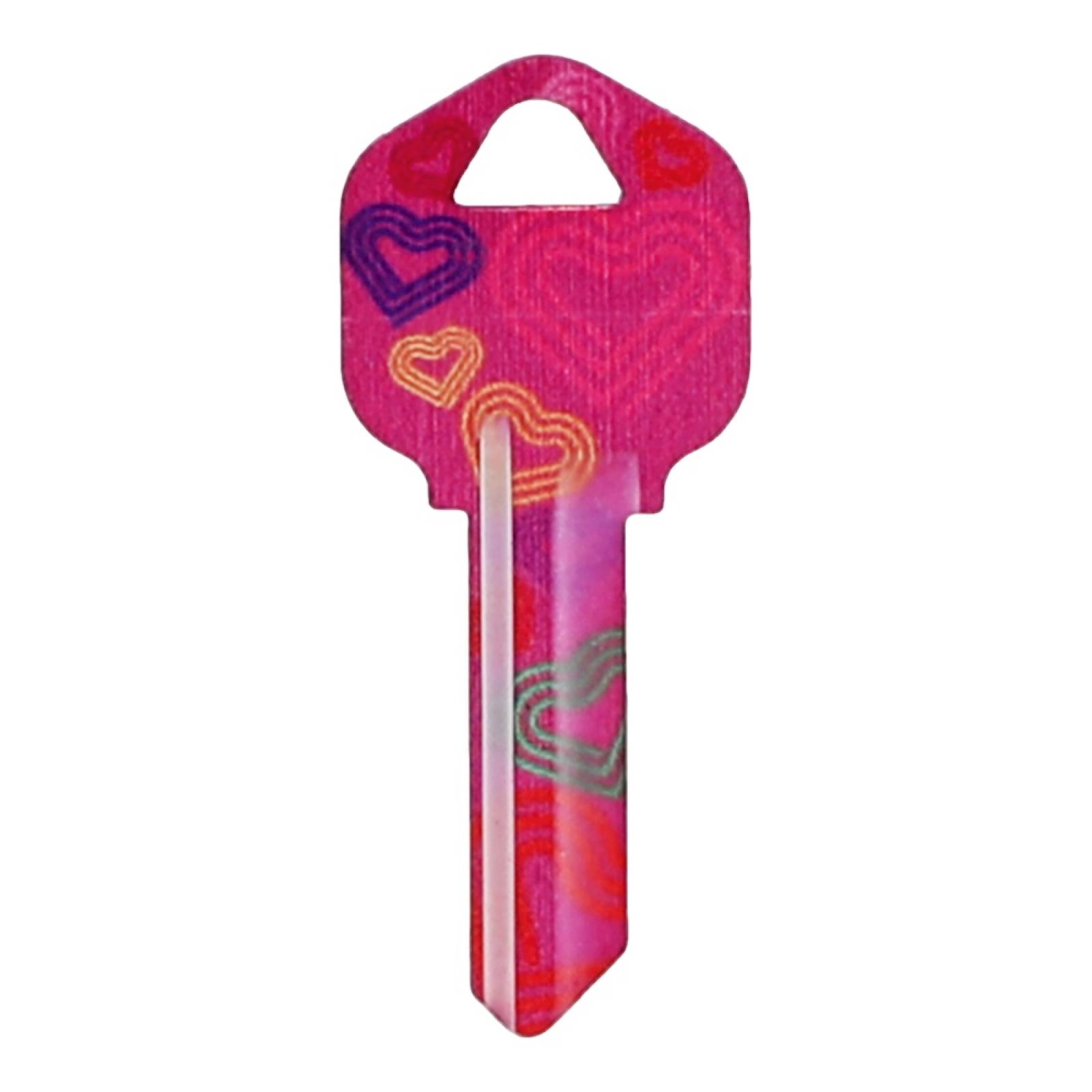Llave para cerradura kwikset rosa