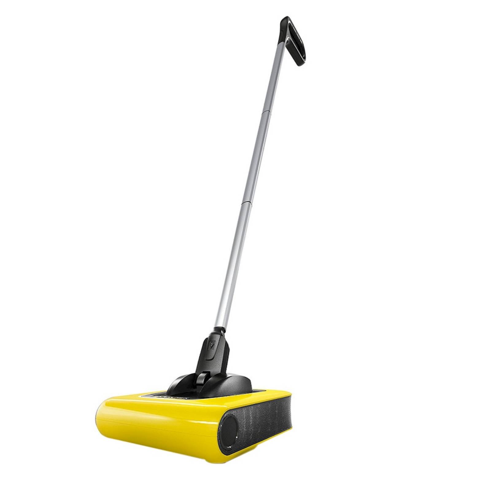 Escoba eléctrica 112 x 23 x 21.5 cm amarilla