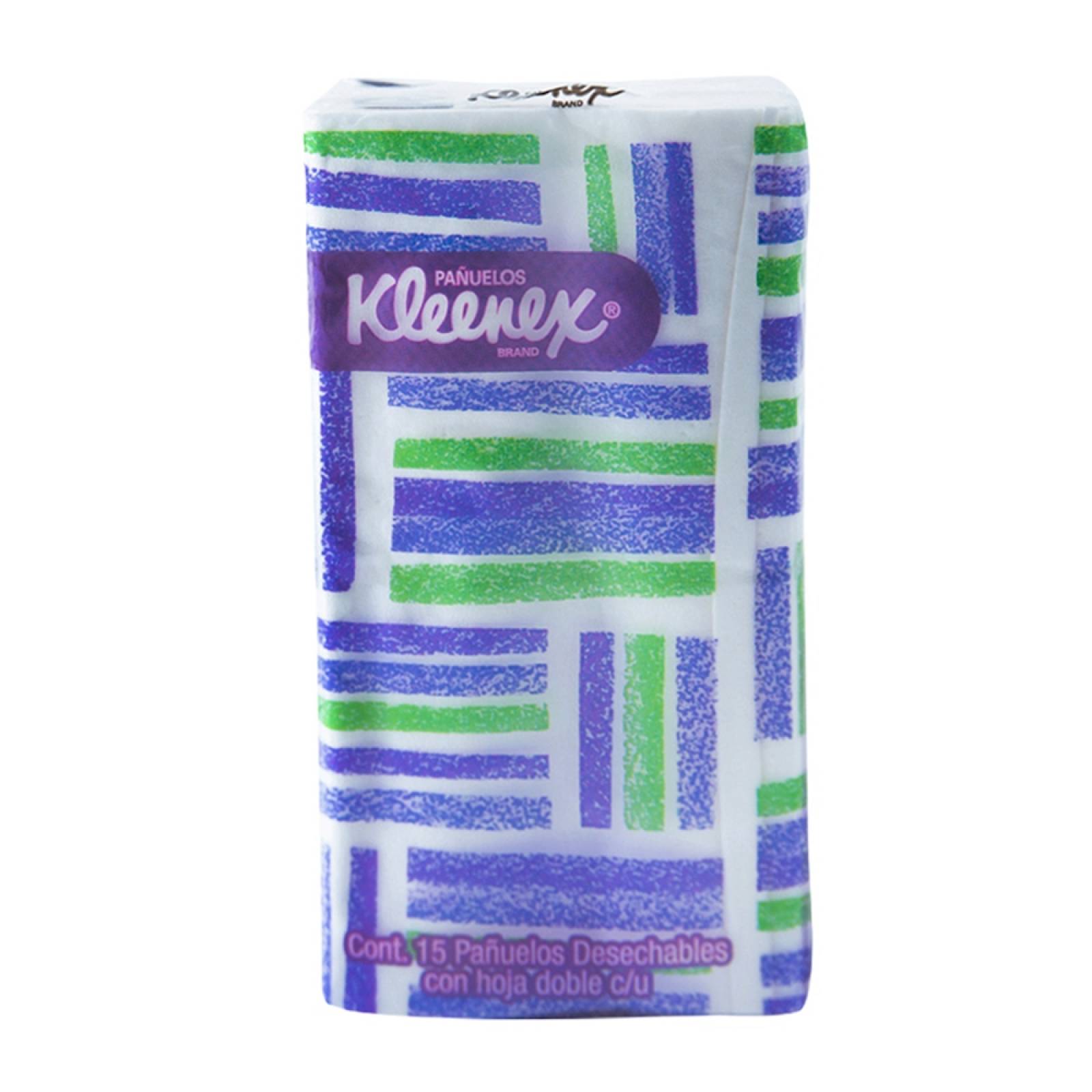 Pañuelos desechables papel blanco 15 piezas