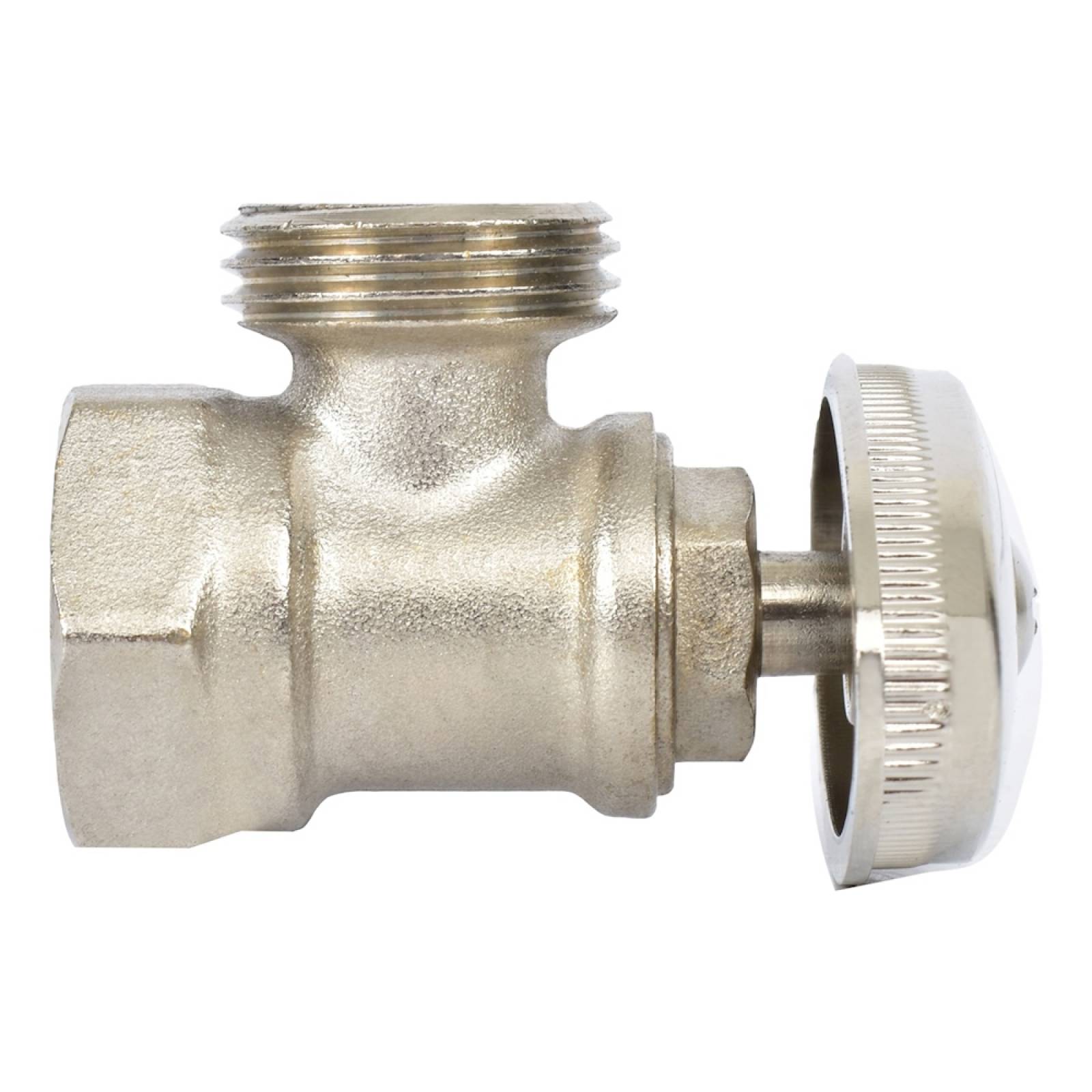 Válvula de control angular 1/2 pulgada plata mueller comercial