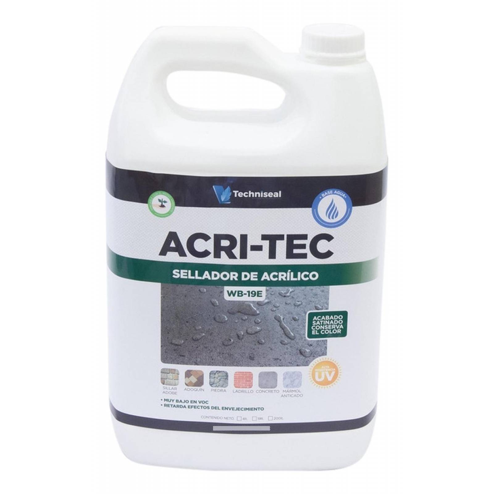 Sellador Acrílico Base Agua 4 L 