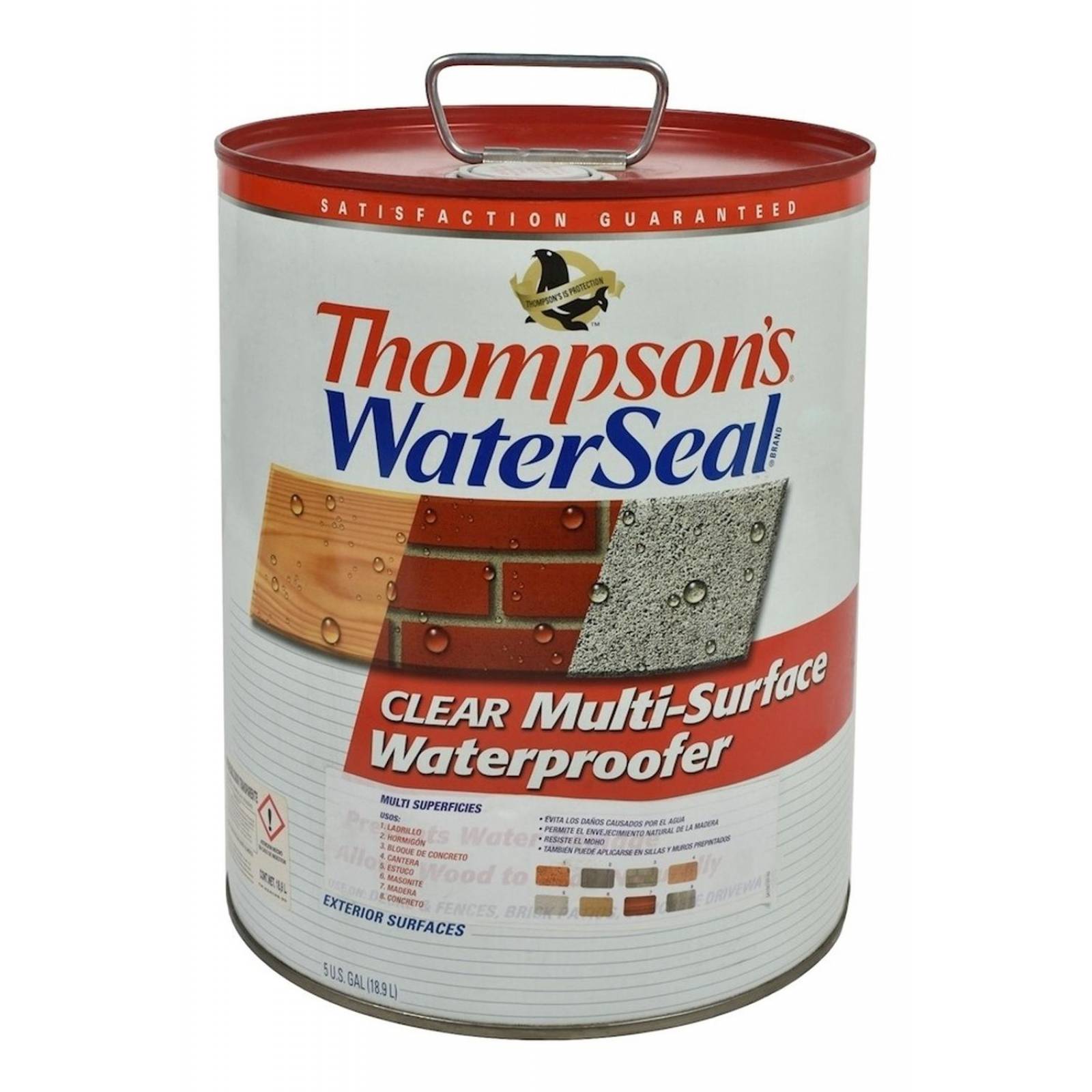 Sellador De 18.9 L Para Madera Transparente 