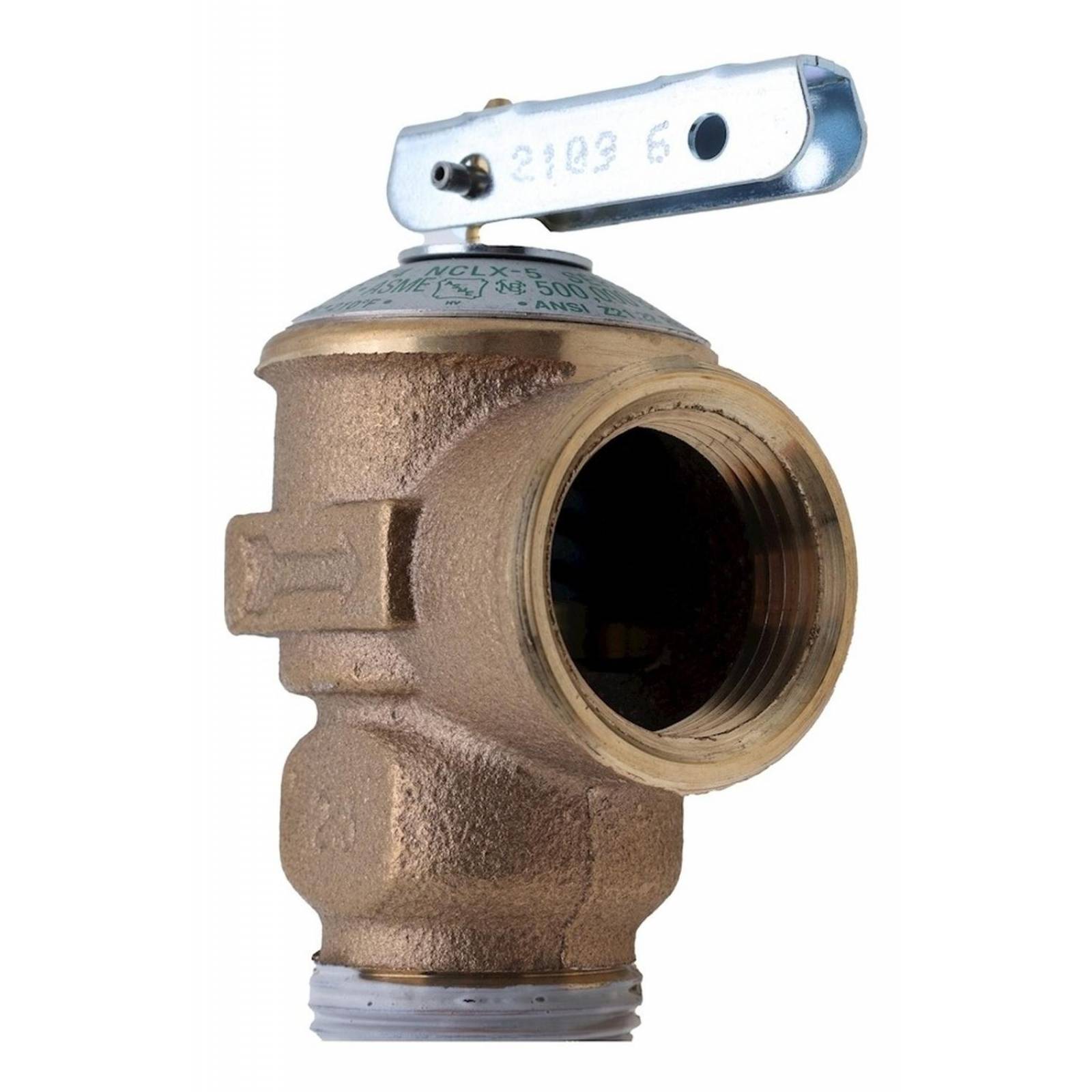 Válvula De Alivio 3/4 X 3/4 De Dorado Coflex 