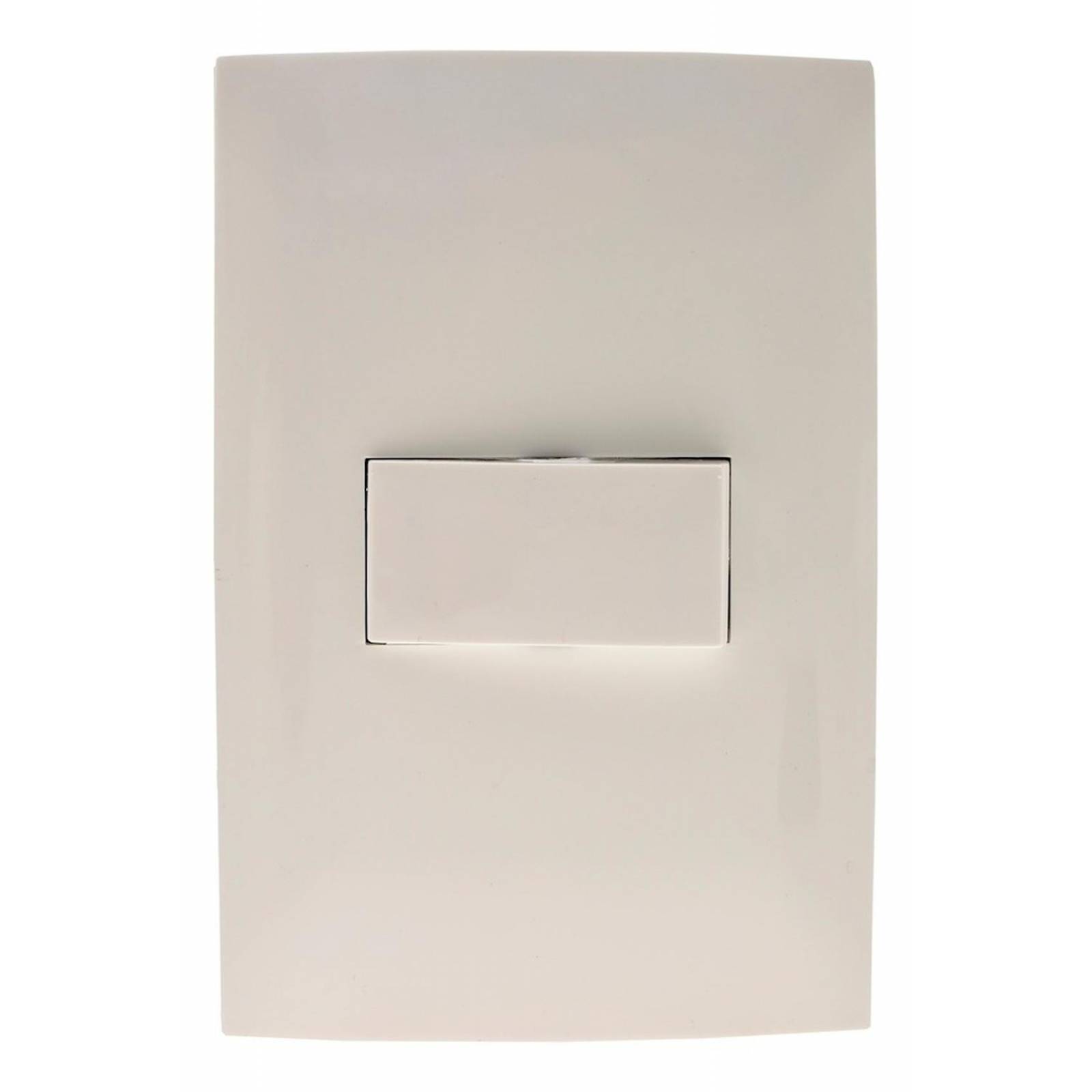 Placa Con 1 Interruptor De 3 Vías Blanco Leviton Cien 