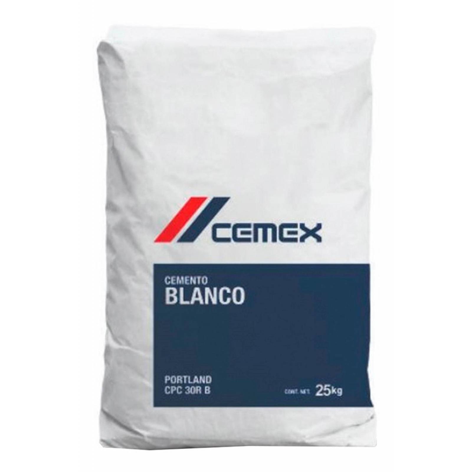 Cemento Blanco Cemex 25 Kg 