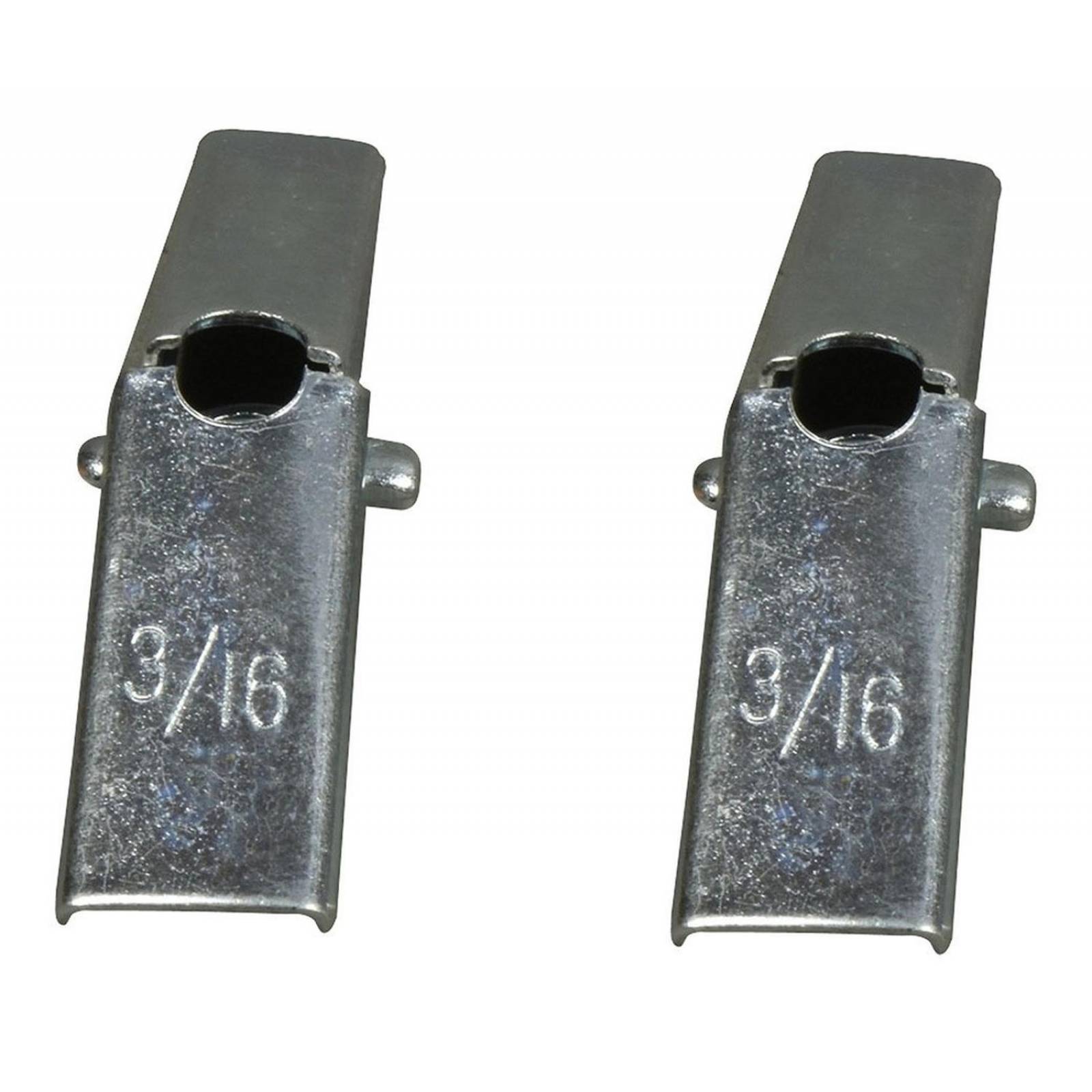 Taquetes Mariposa 3/16 X 3 Gris Oscuro 6 Gr 2 Piezas