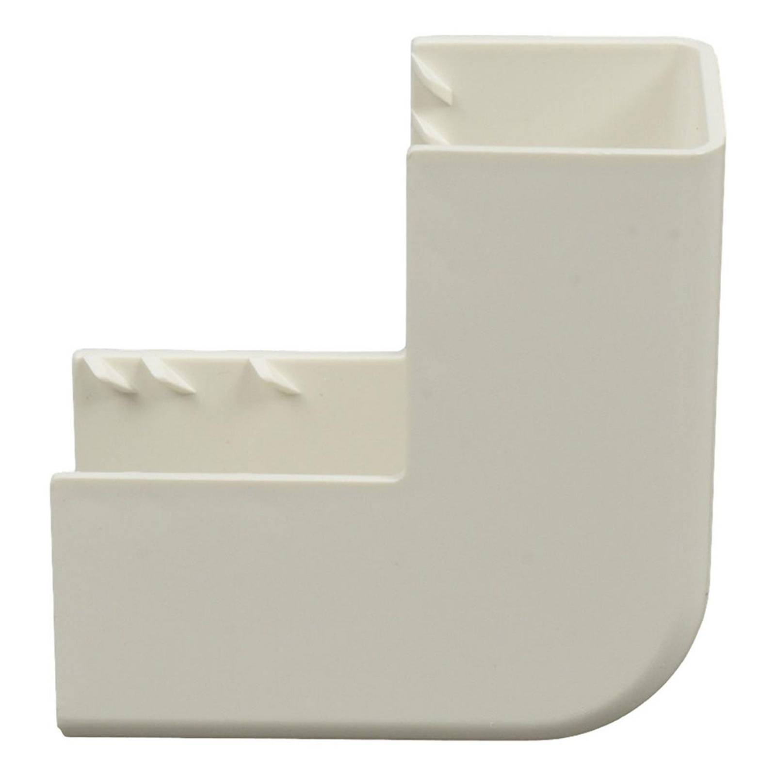 Ángulo externo 2 x 2 cm blanco