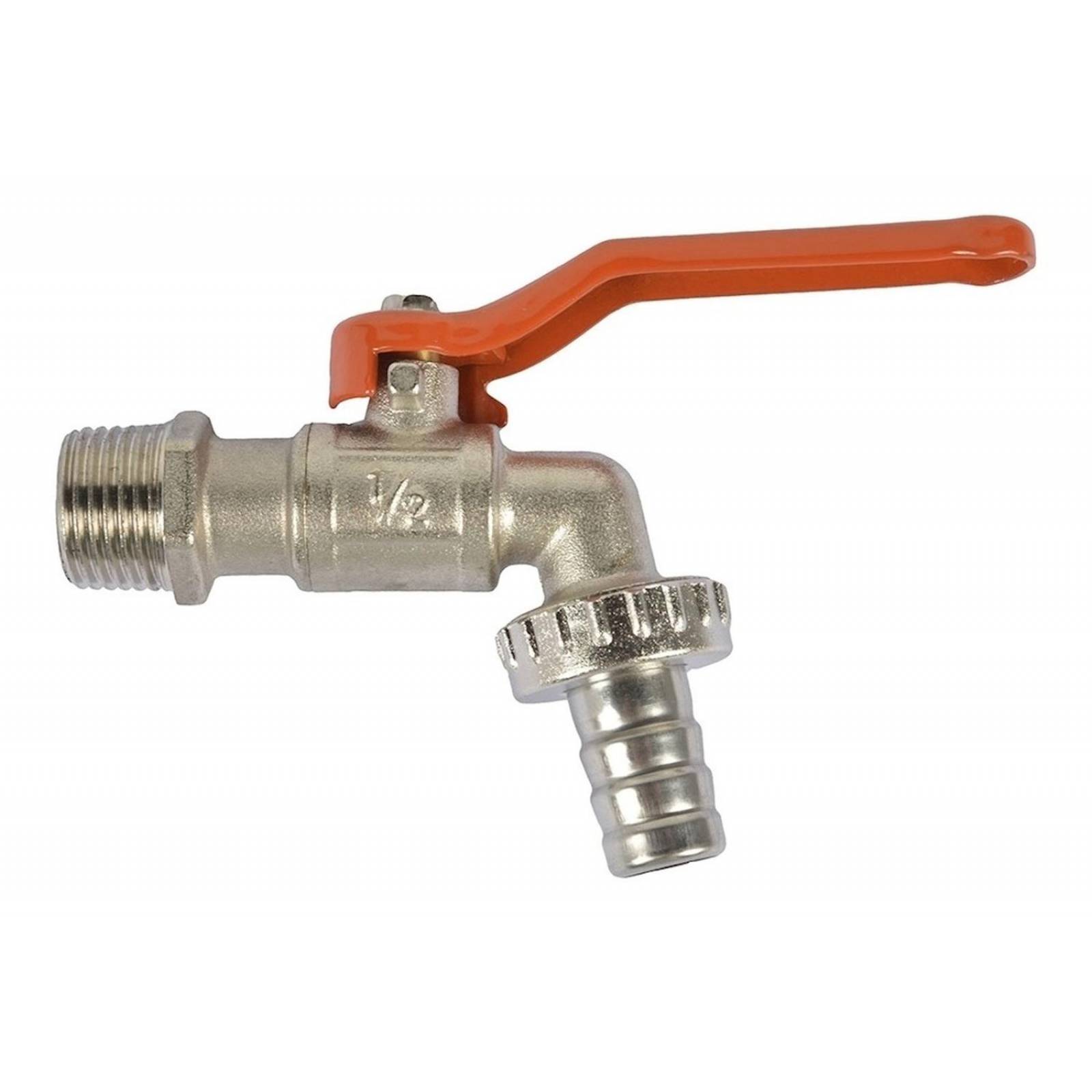 Llave Para Jardín De Esfera 1/2 Plata B&k