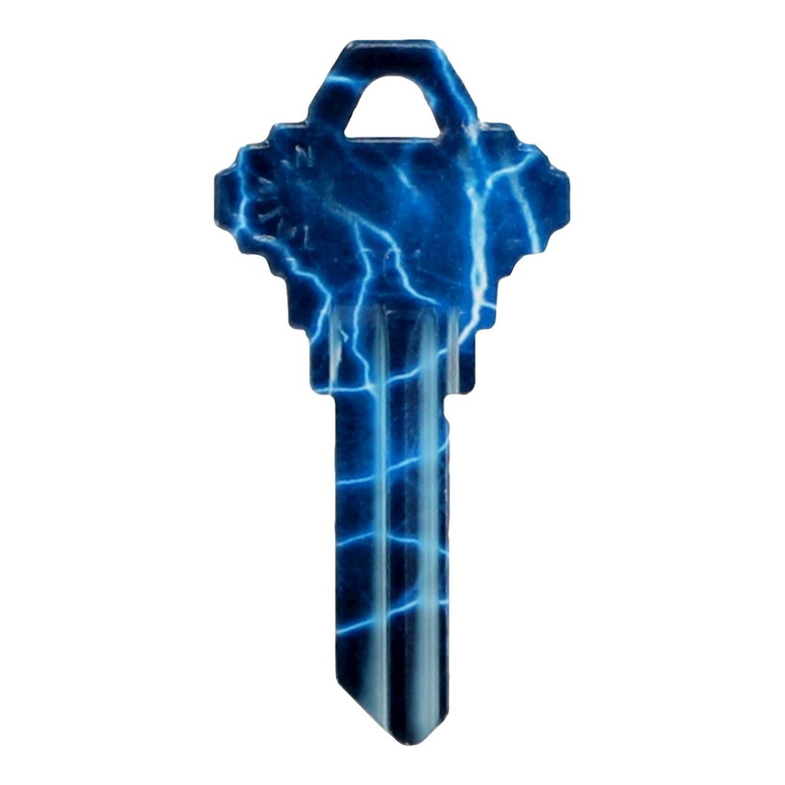 Llave para cerradura schlage azul 