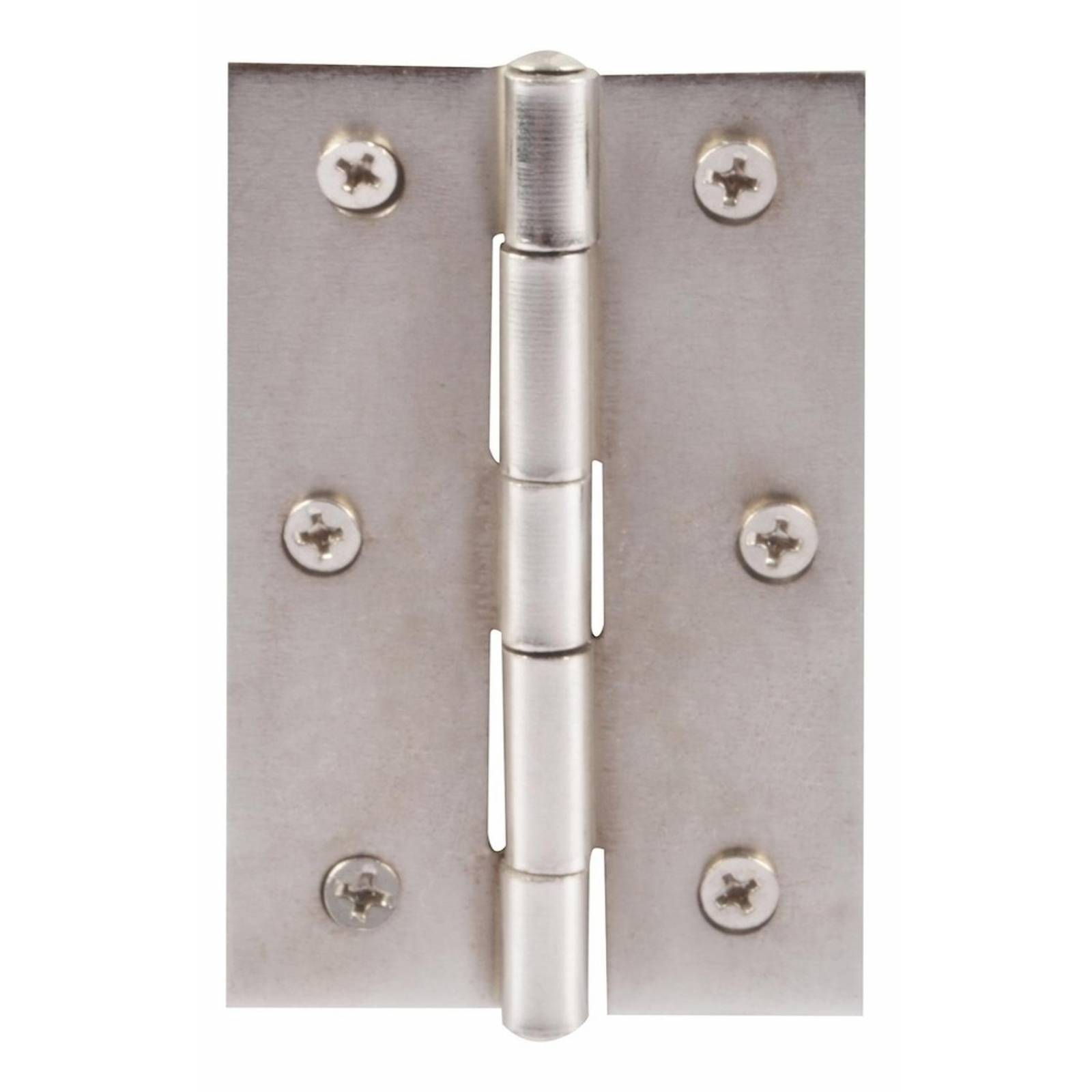 Bisagra Cabeza Plana 3 X 2 Pulgadas Plata 2 Piezas 