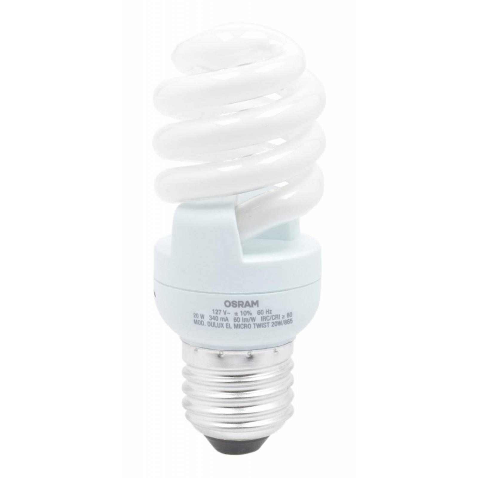 Foco Fluorescente 20 Watts (75 Watts) Luz Fría 