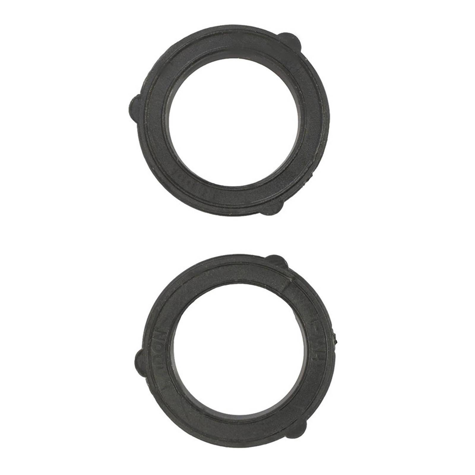 Empaques para manguera de lavadora hule de 3/4 de pulgada negro 2 piezas 