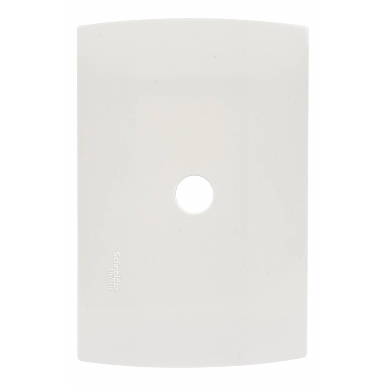 Placa Ciega Con Salida Blanco Schneider Electric 