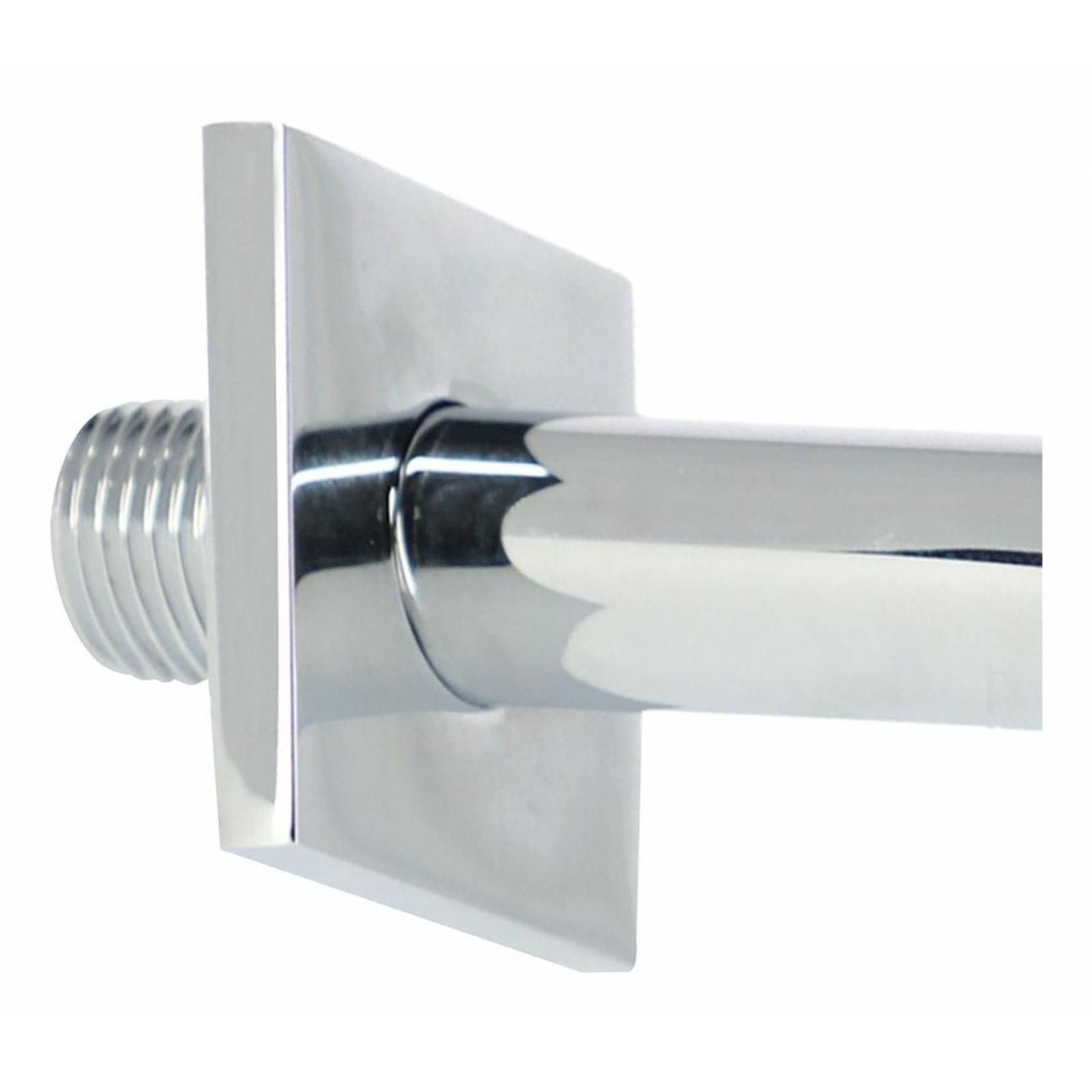 Brazo Con Chapetón Para Regadera 16.6 X 7.6 Plata Helvex 