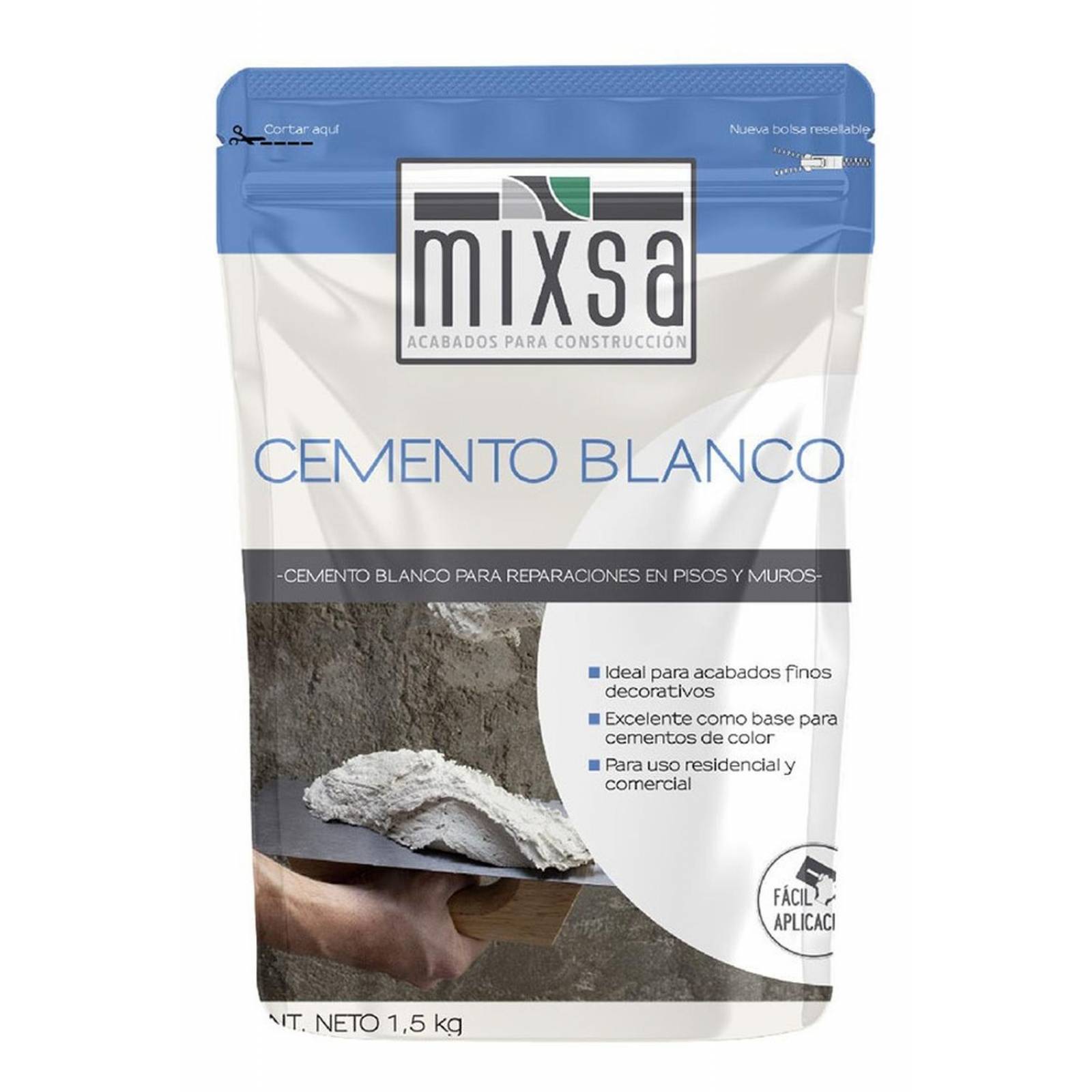 Cemento Mixsa Blanco 1.5 Kg 