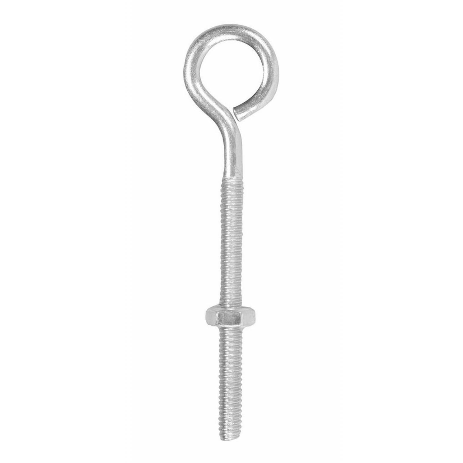 Armella Con Tuerca De 1/4 X 4 Plata 