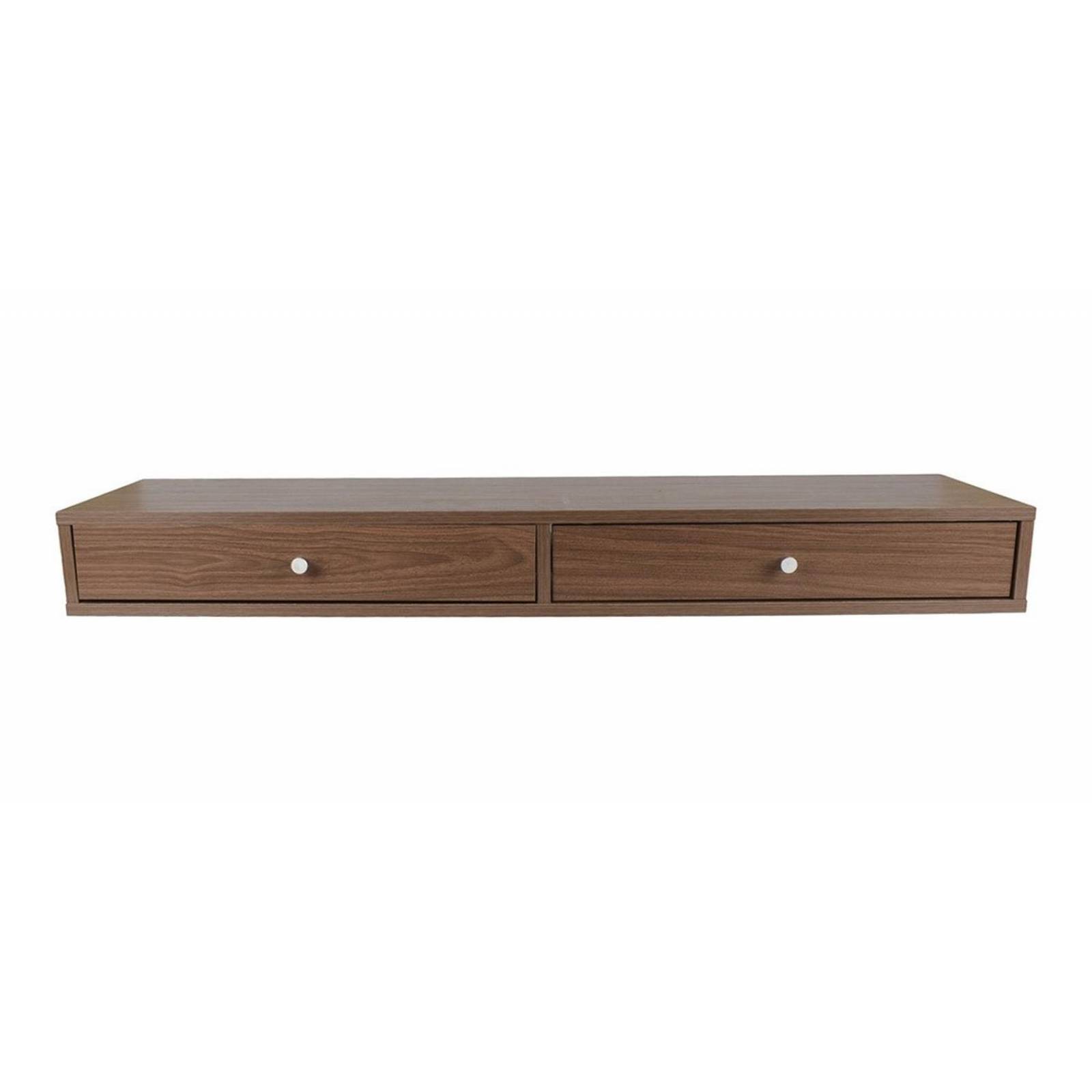 Repisa Doble Cajón Mdf De 120 X 30 Cm 
