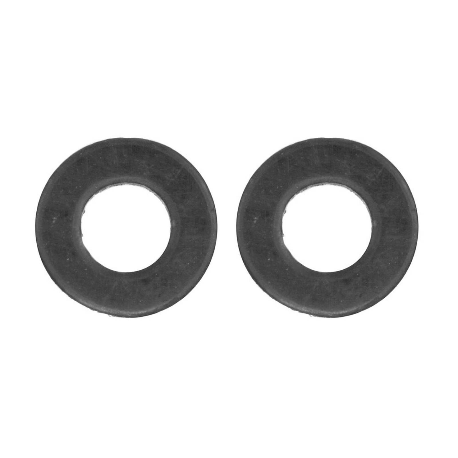 Rondana de hule de 3/8 x 7/8 x 1/16 de pulgada negro 2 piezas 