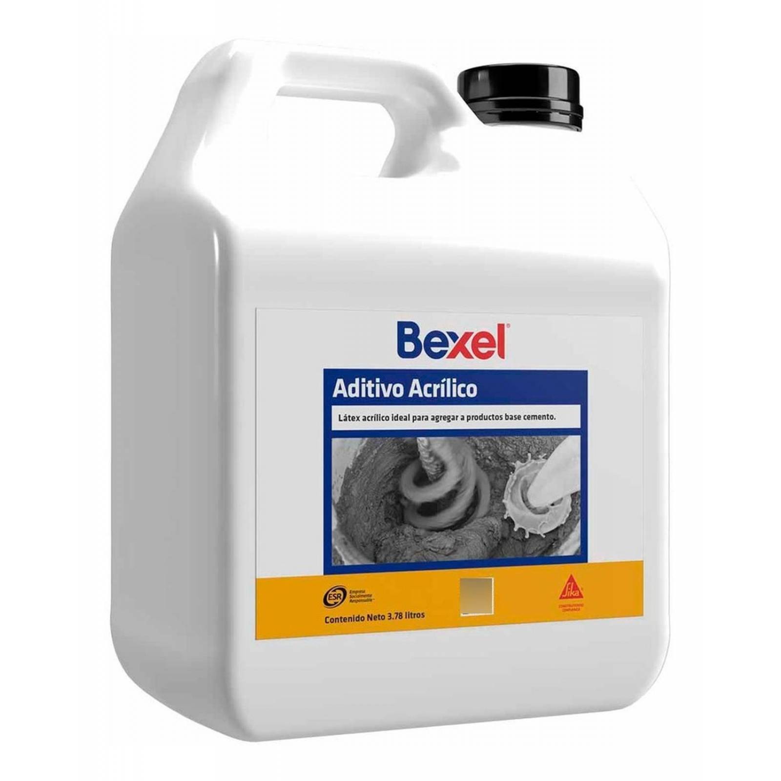 Aditivo Acrílico Blanco 3.78 L 