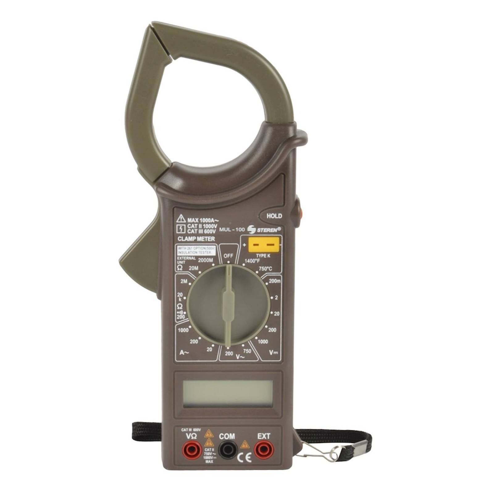 Multímetro digital 1000 amperes steren 