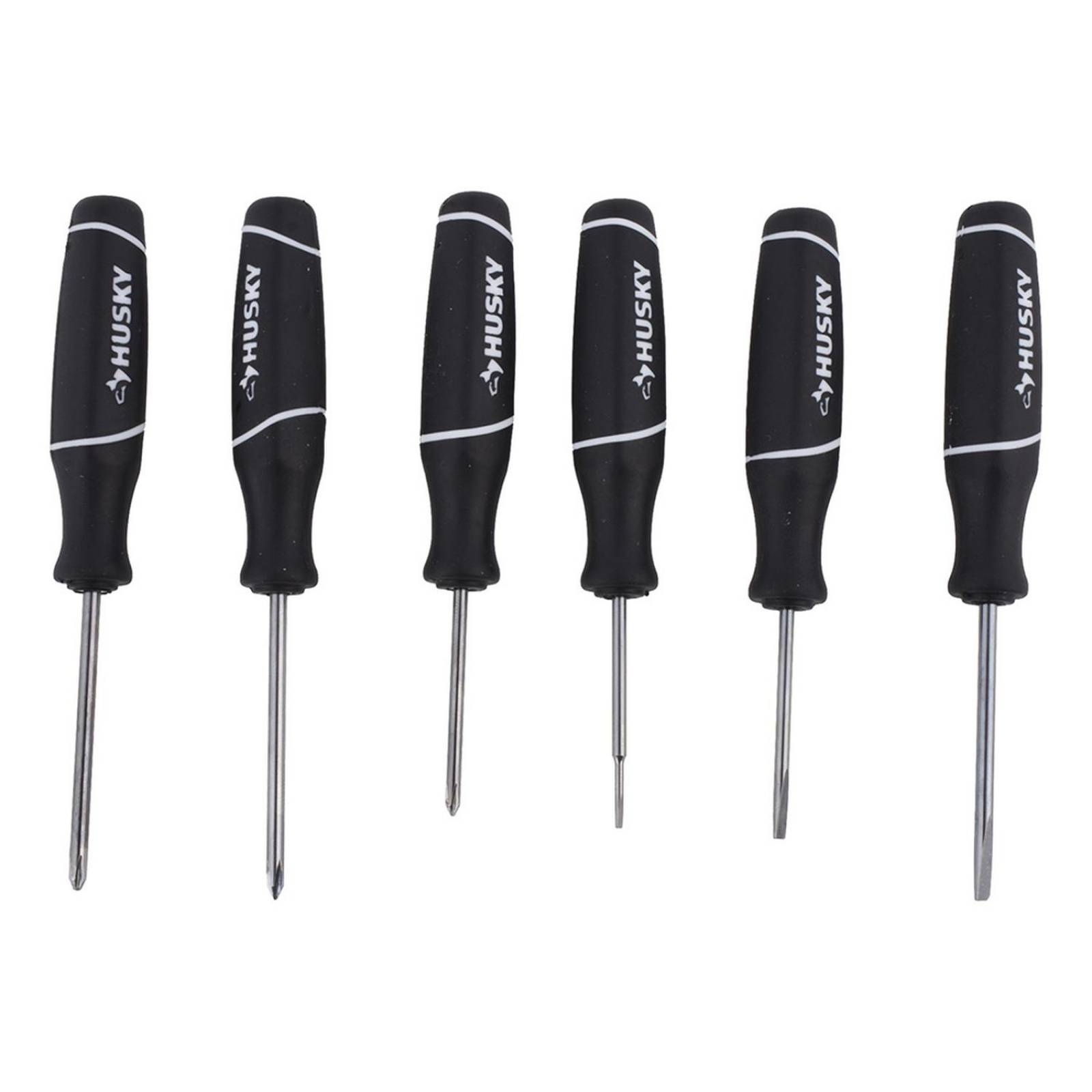 Juego de desarmadores de precisión 6 piezas husky 