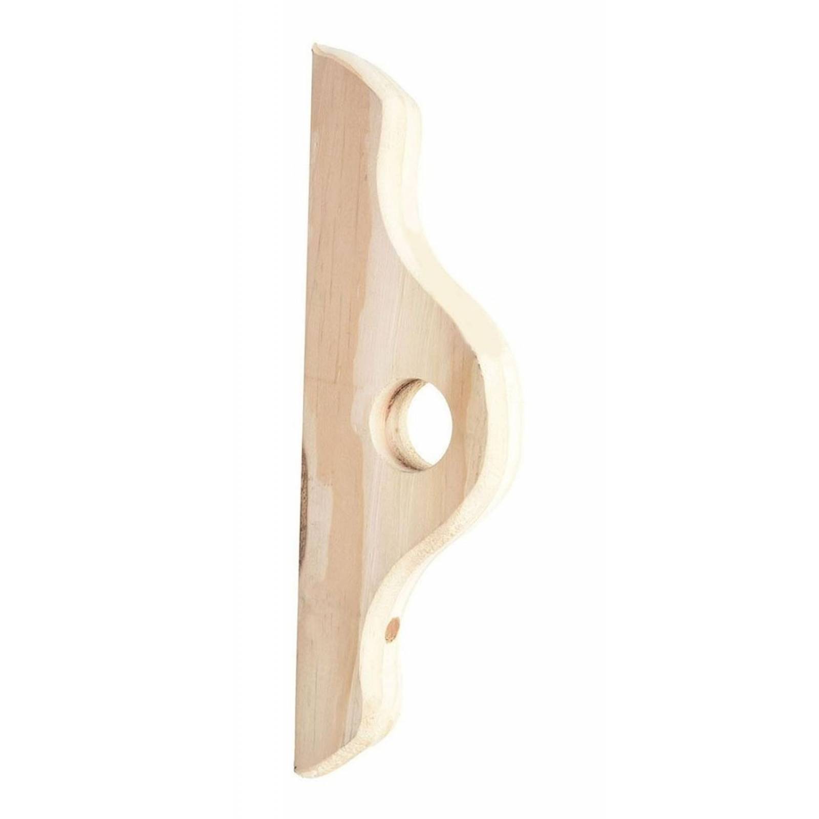 Ménsula Mariposa Para Cortineros Madera 29.3 X 8.5 Cm 