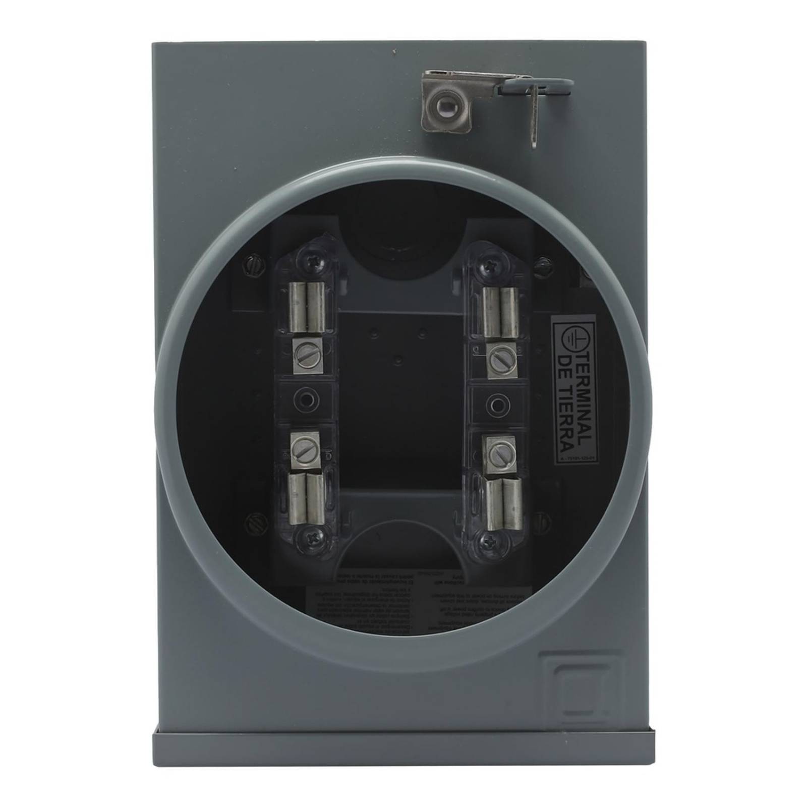 Base para medidor de 4 mordazas monofásica 100 amperes square d 