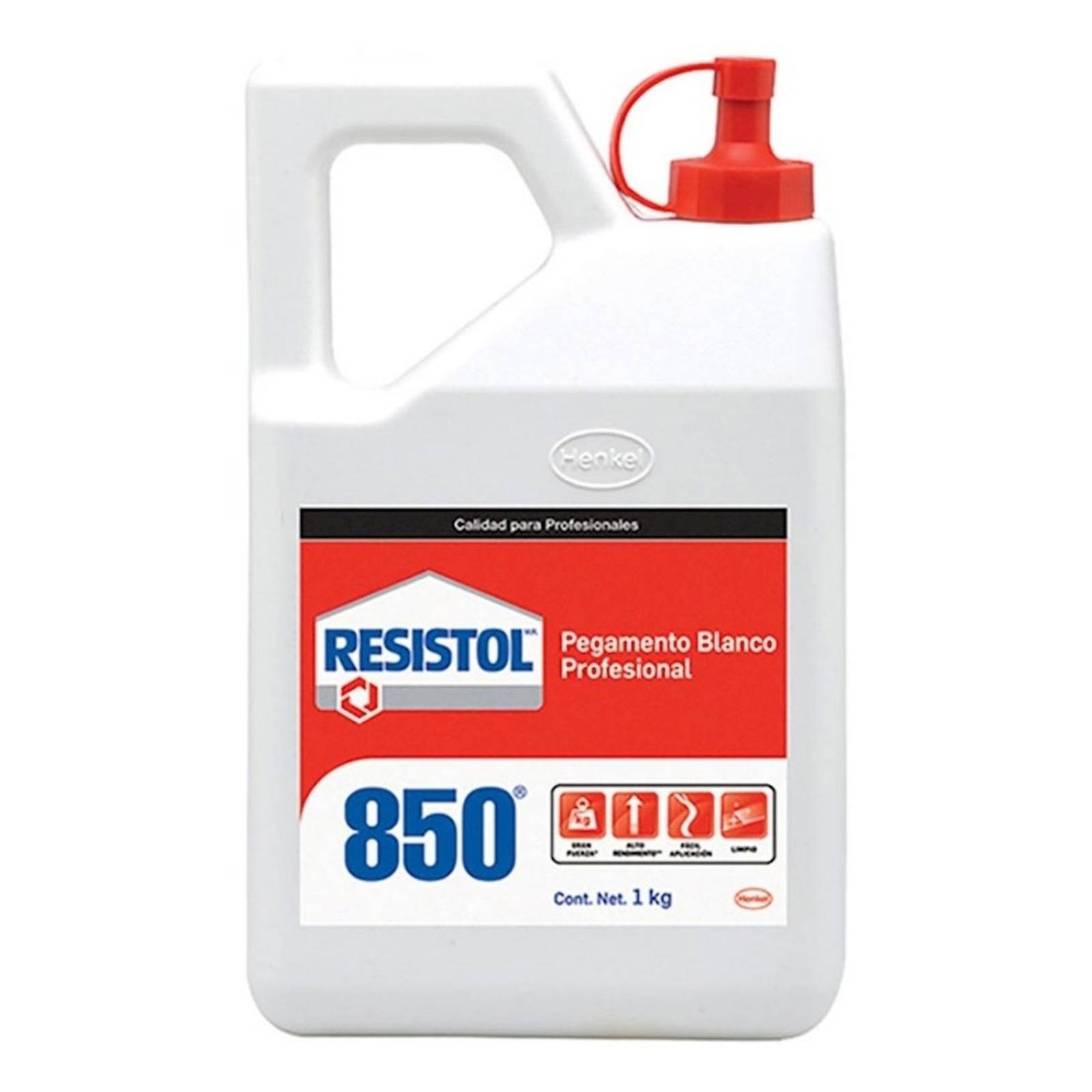Resistol 850 Pegamento Profesional Para Madera Blanco 1 Kg