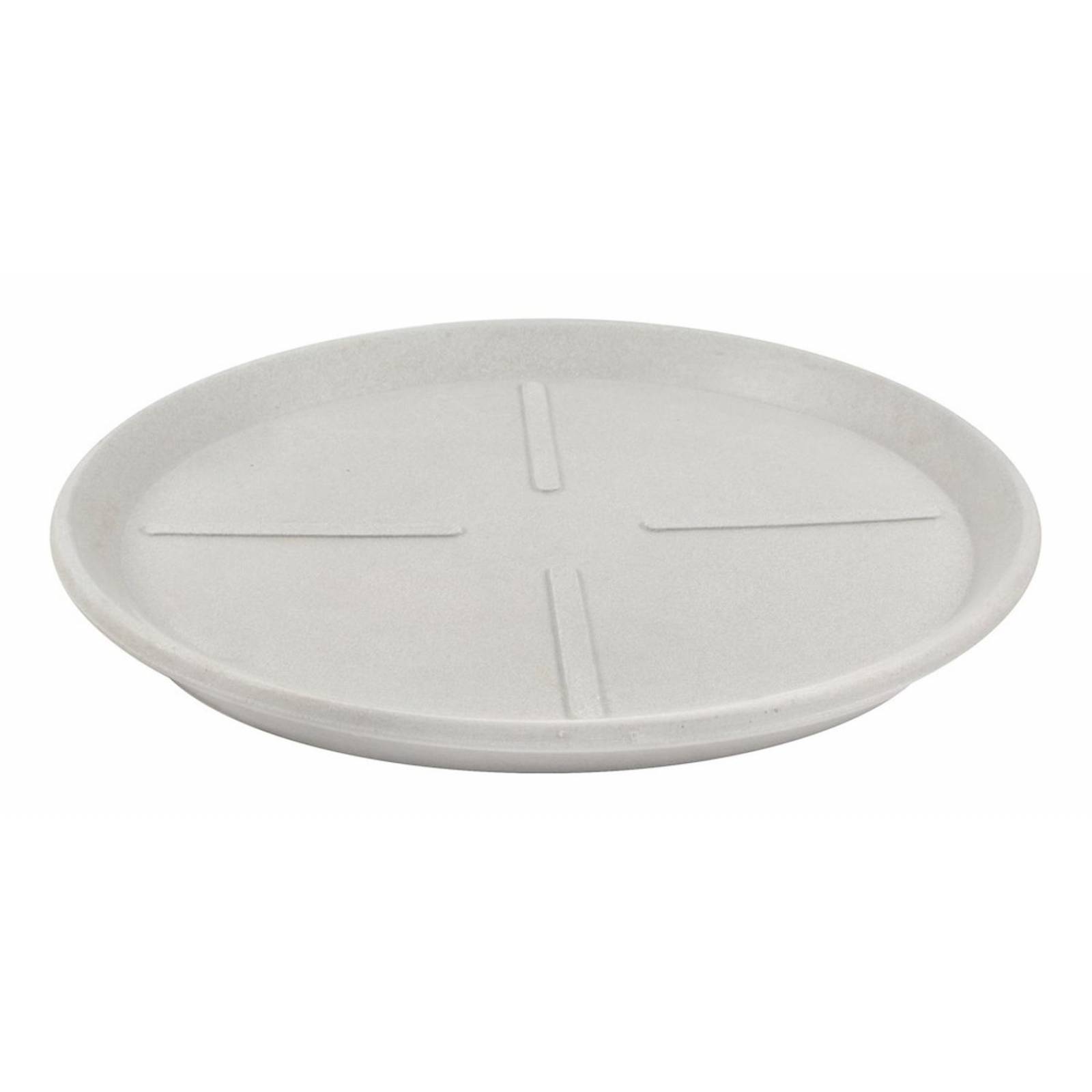 Plato Base Para Maceta 56.3 X 5 Cm Gris Edenika