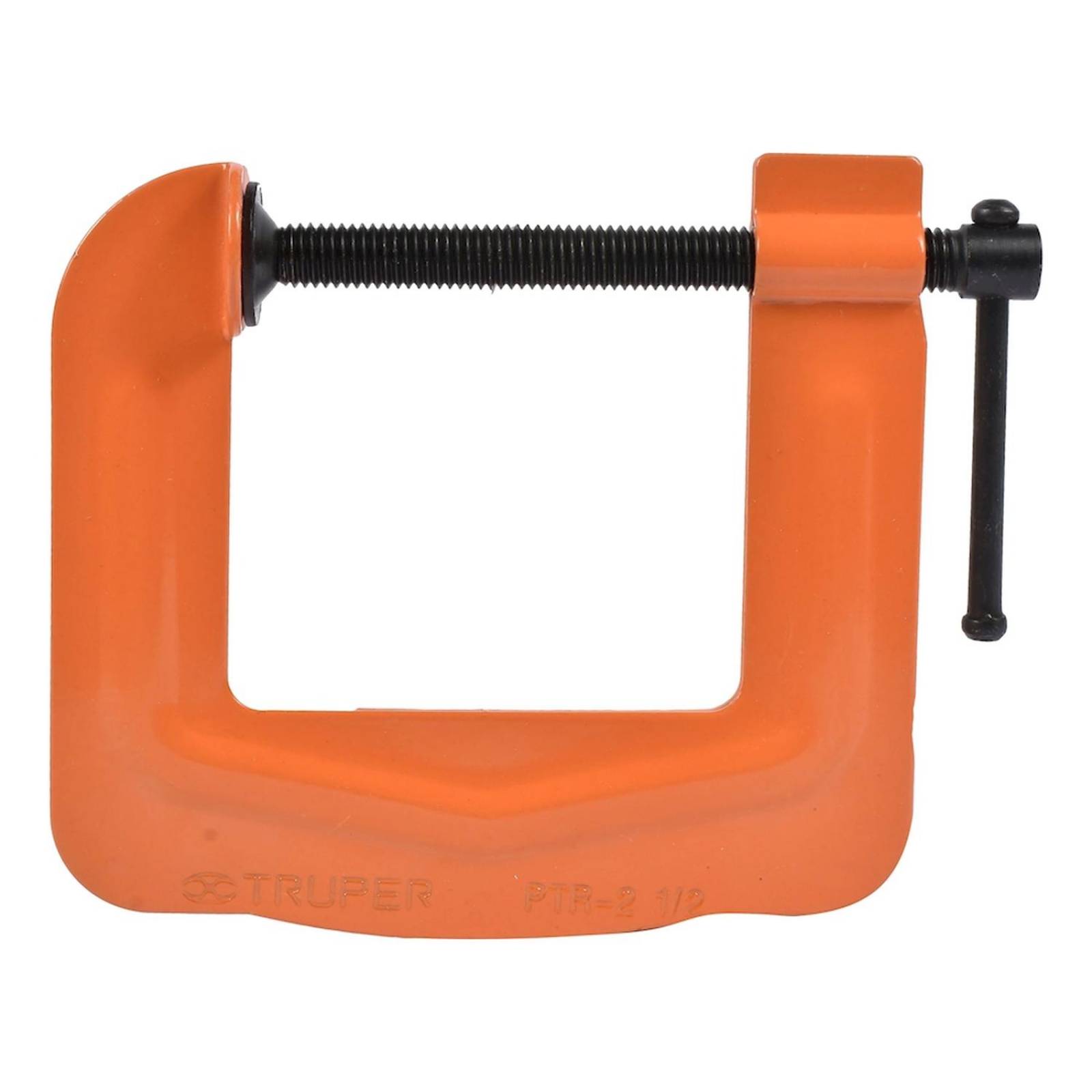 Prensa troquelada 2 1/2 pulgadas acero truper 