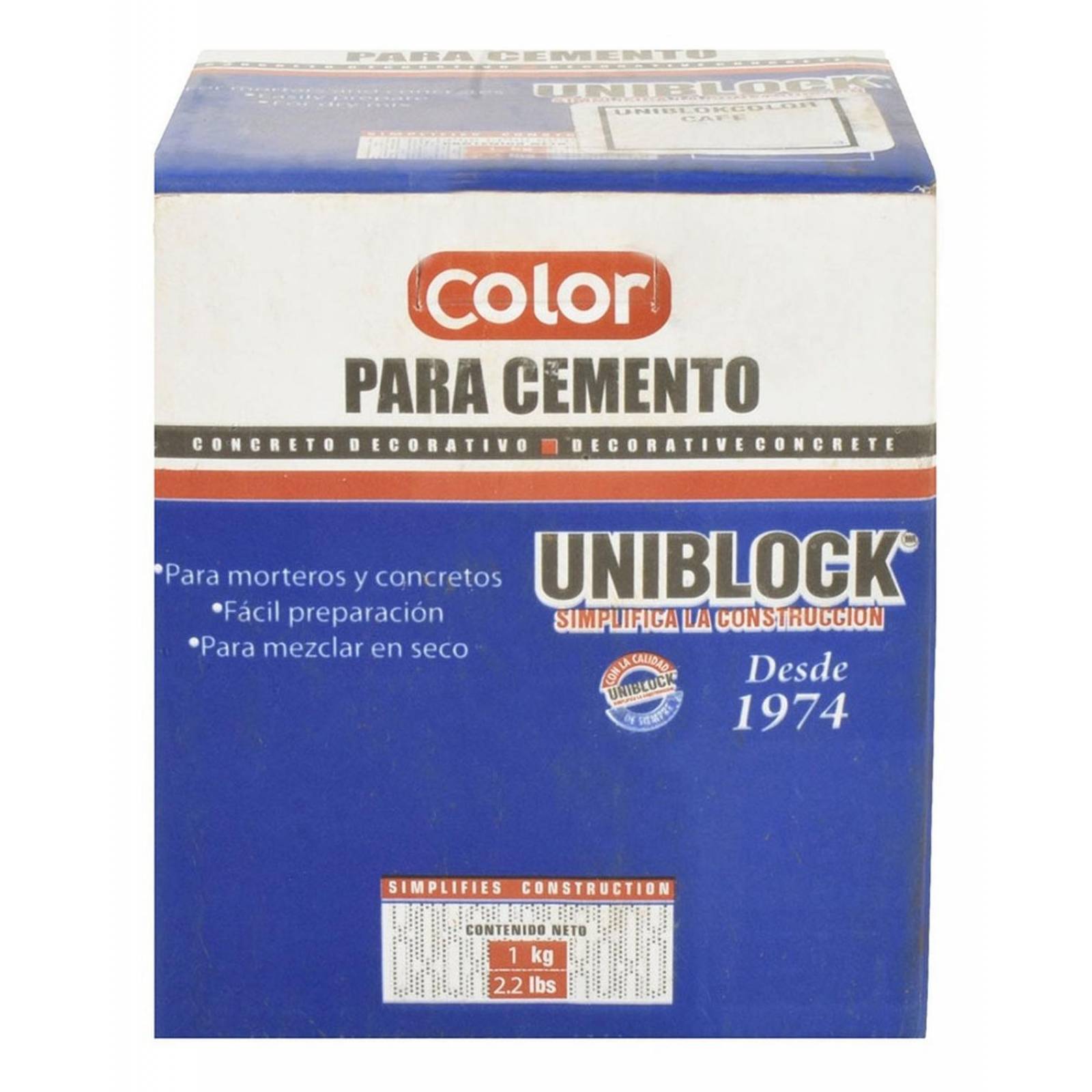 Cemento rápido Caja 1kg