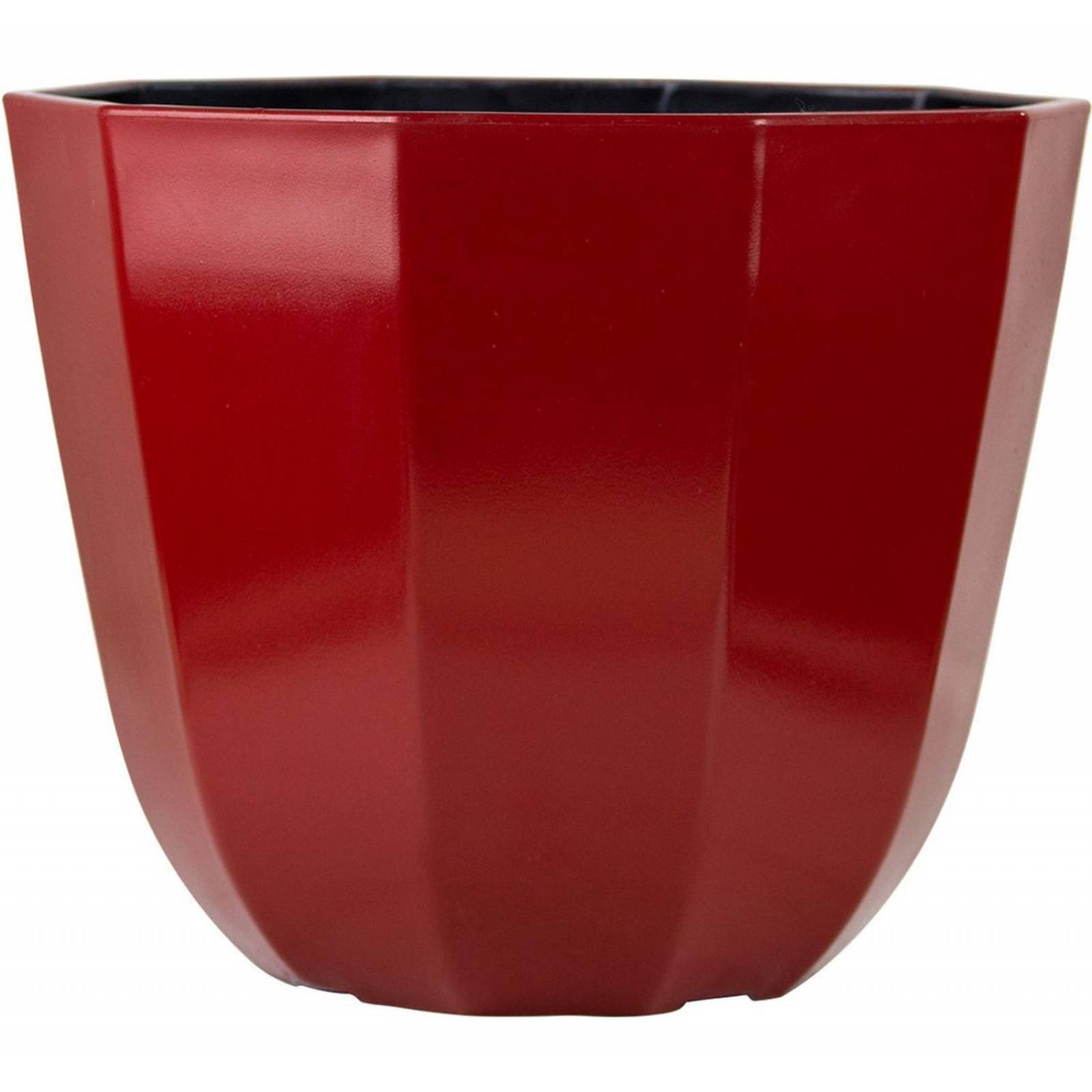 Maceta De Resina Alessi 16 Rojo Trendspot 