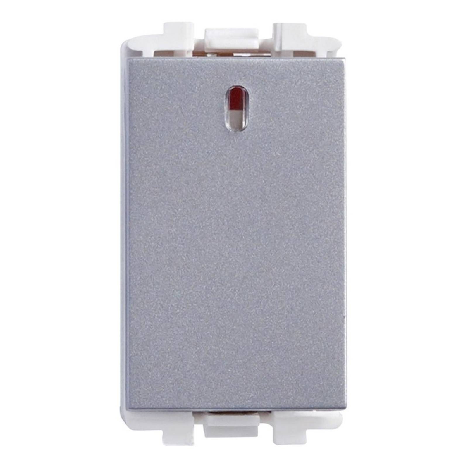Apagador Sencillo 127 Volts Plata