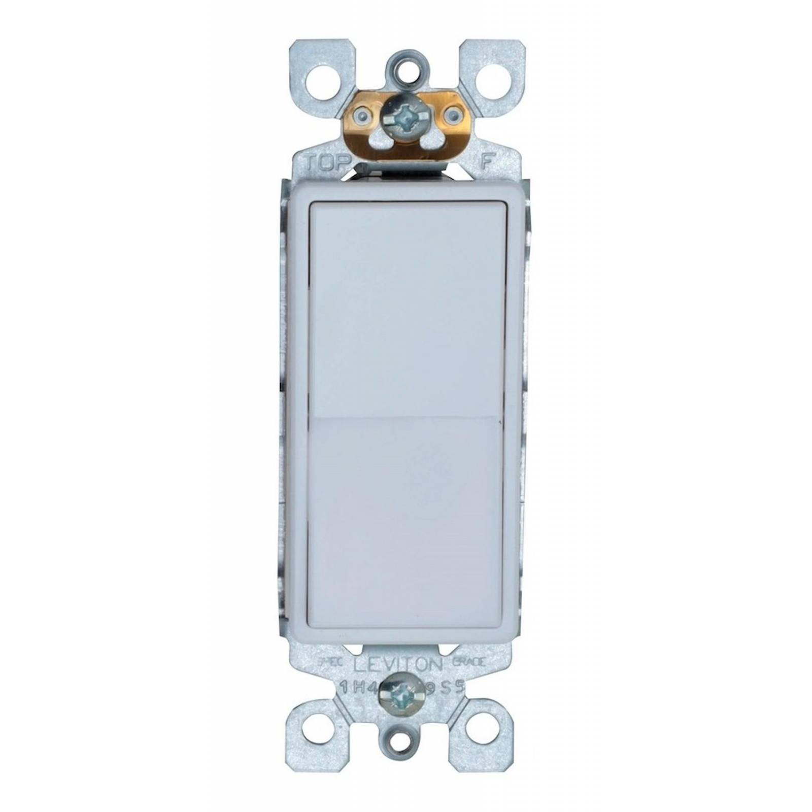 Interruptor Sencillo Blanco Leviton 10 Piezas