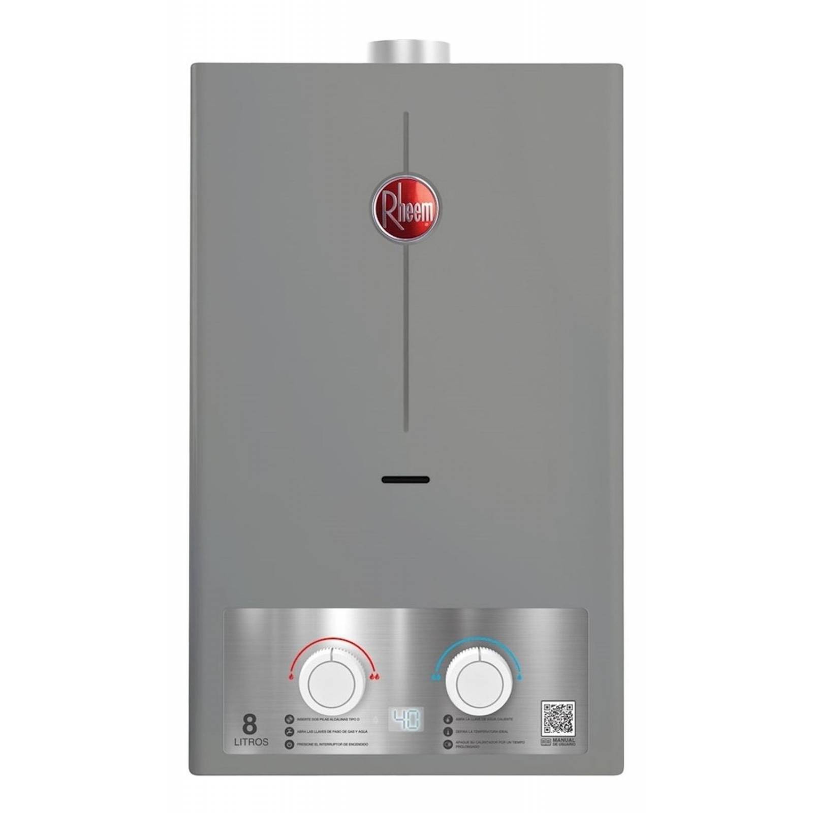 Calentador De Agua Rheem Performance Instantáneo A Gas 