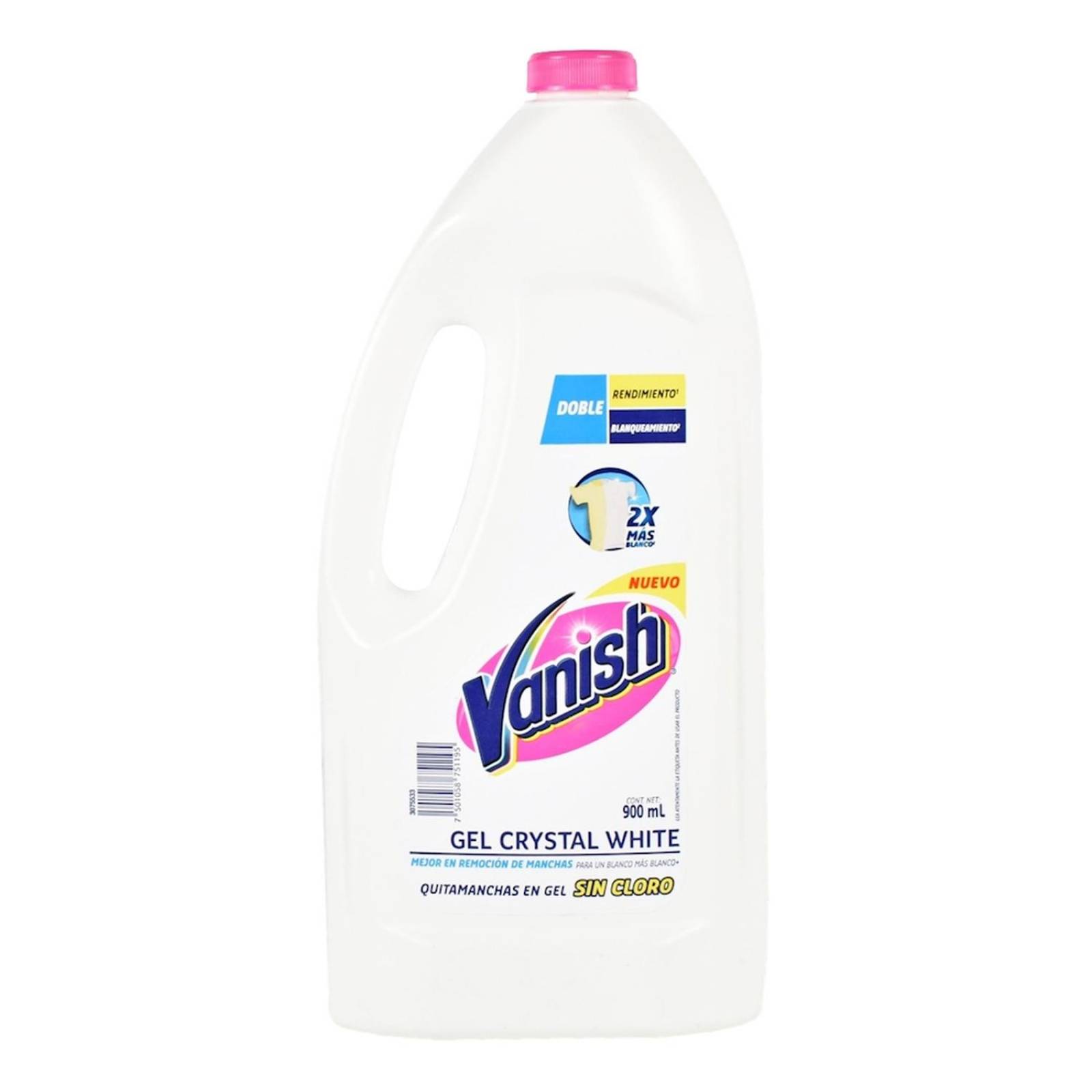 Vanish quitamanchas liquido white 900 ml 