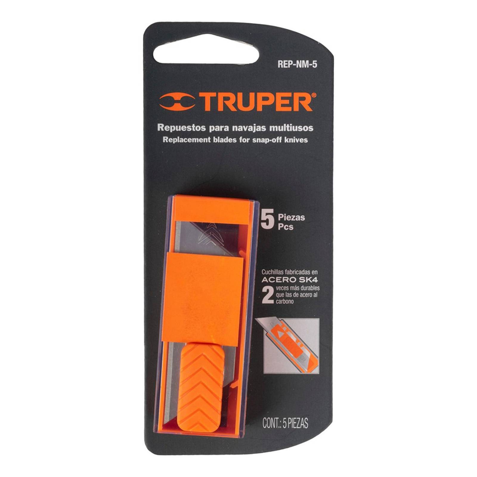 Repuesto para navajas multiusos acero truper 