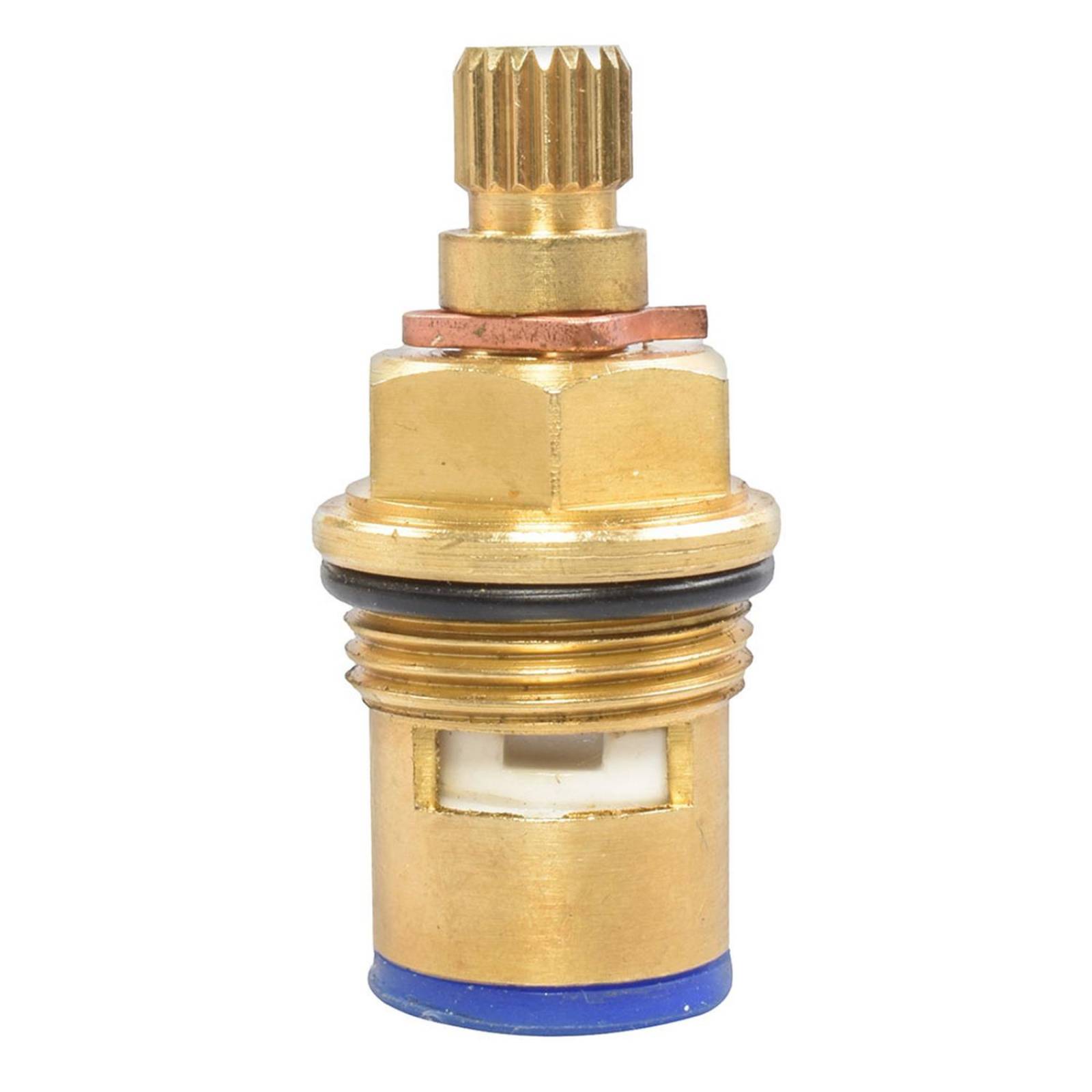 Cartucho para mezcladora de maneral 4 x 2 cm dorado rugo 