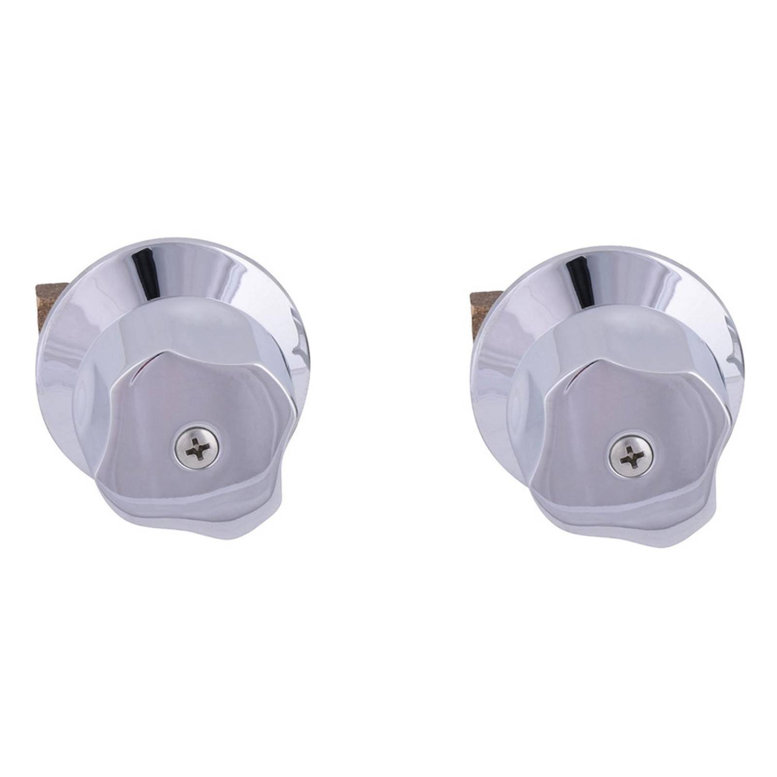 Juego de llave individual de 90 grados plata rugo 