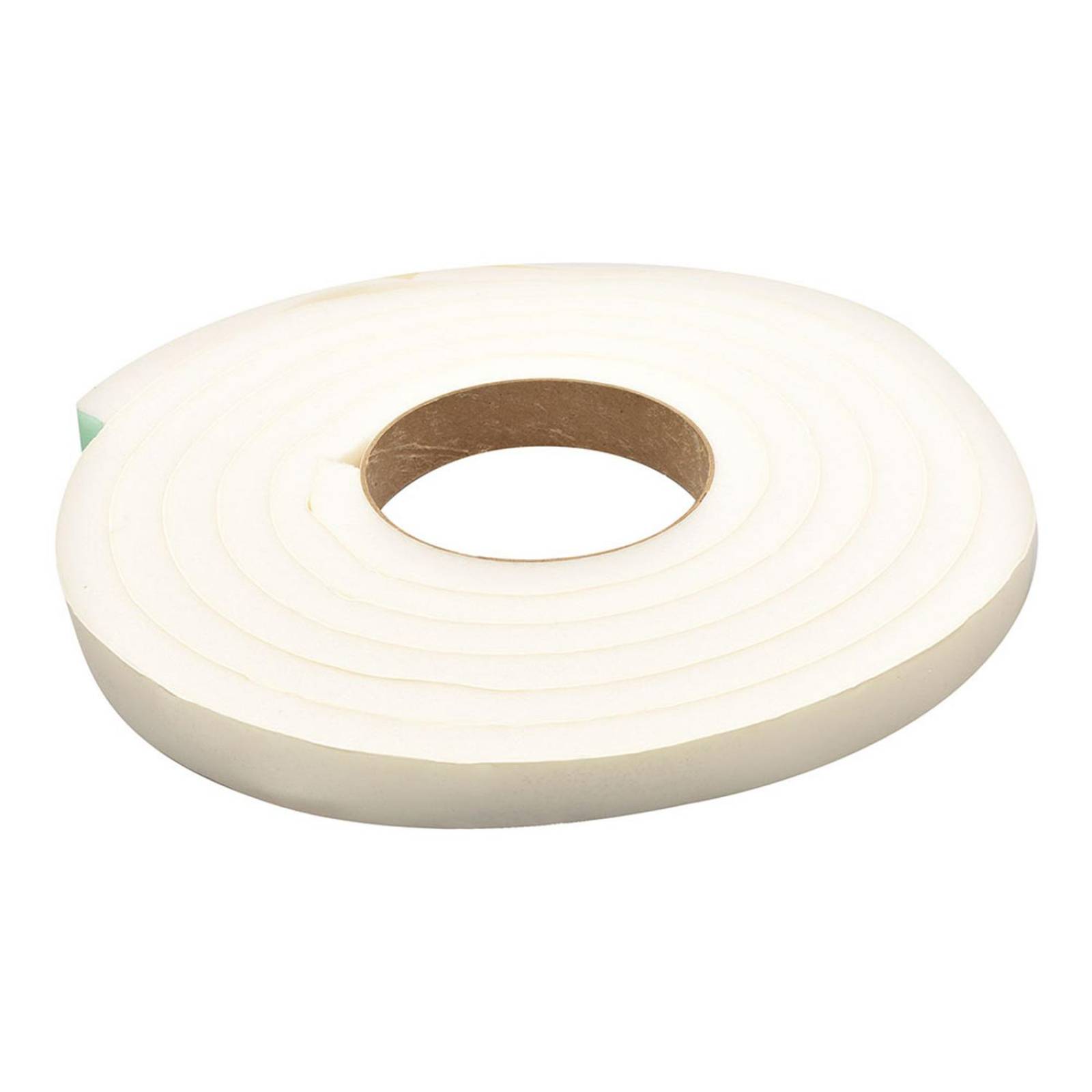 Burlete de espuma de goma blanco 305 cm 