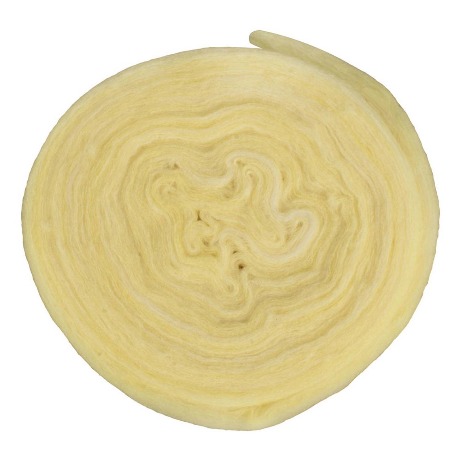 Aislamiento de espuma de fibra de vidrio para tubería 760 x 7.6 x .127 cm 