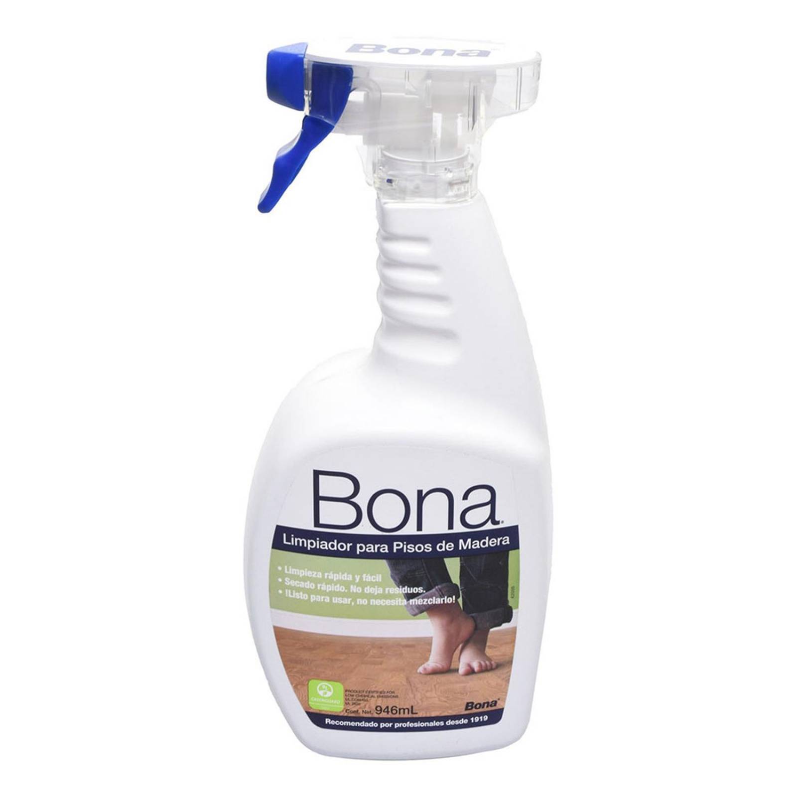 Bona limpiador pisos madera 947ml 