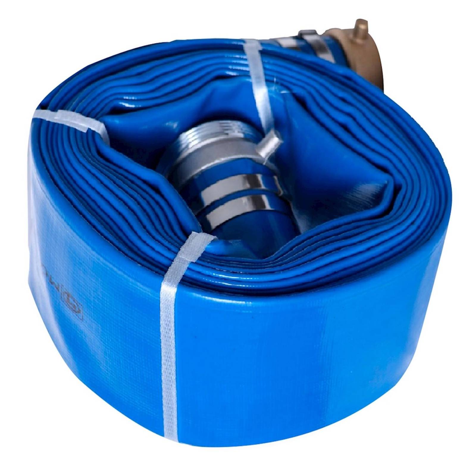 Manguera plana de 76 cm azul high power de méxico 