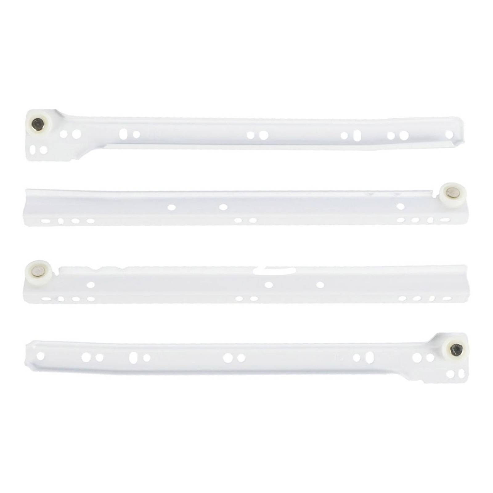 Correderas tipo europeo de metal 3.4 x 30 cm 