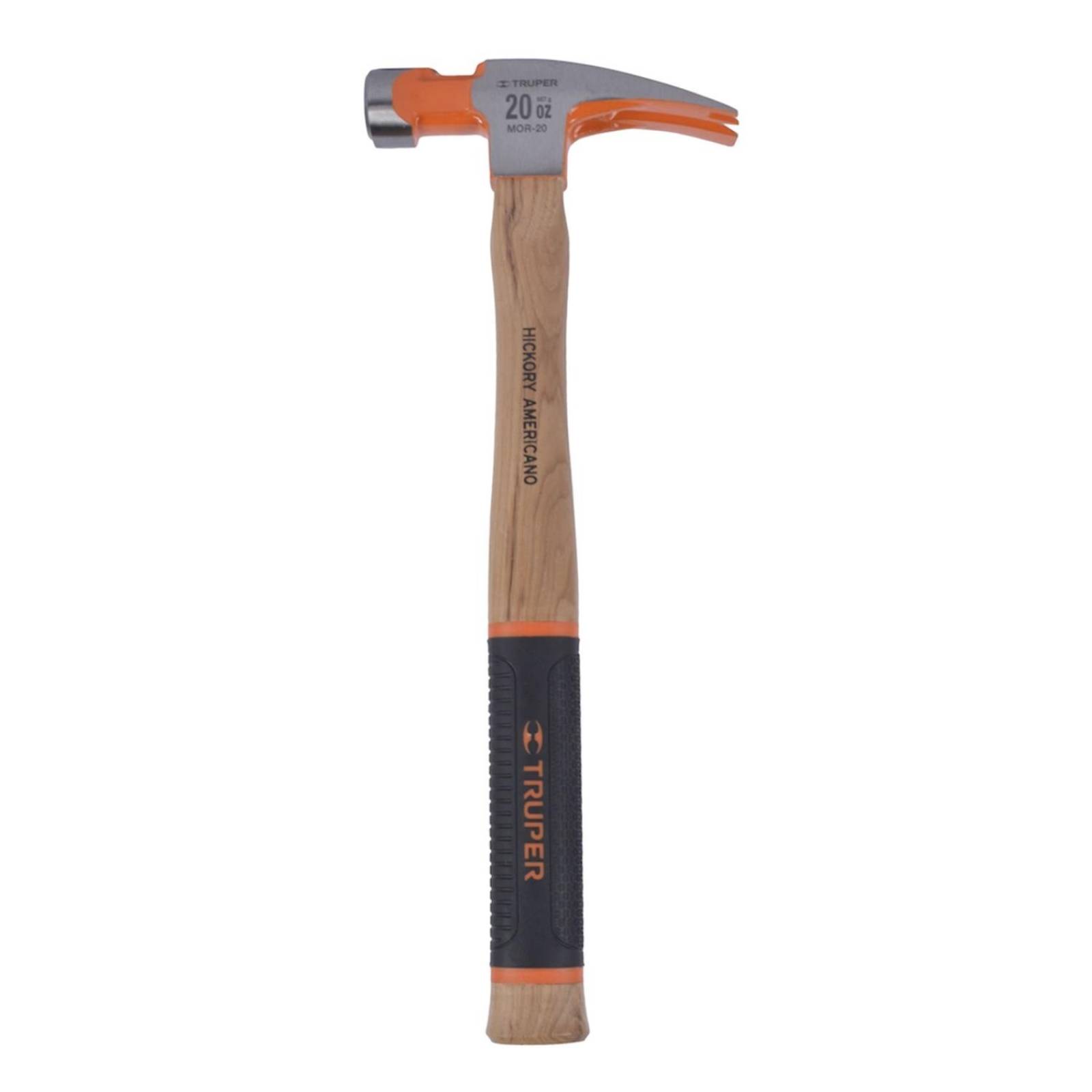 Martillo de uña recta 20 onzas acero truper 